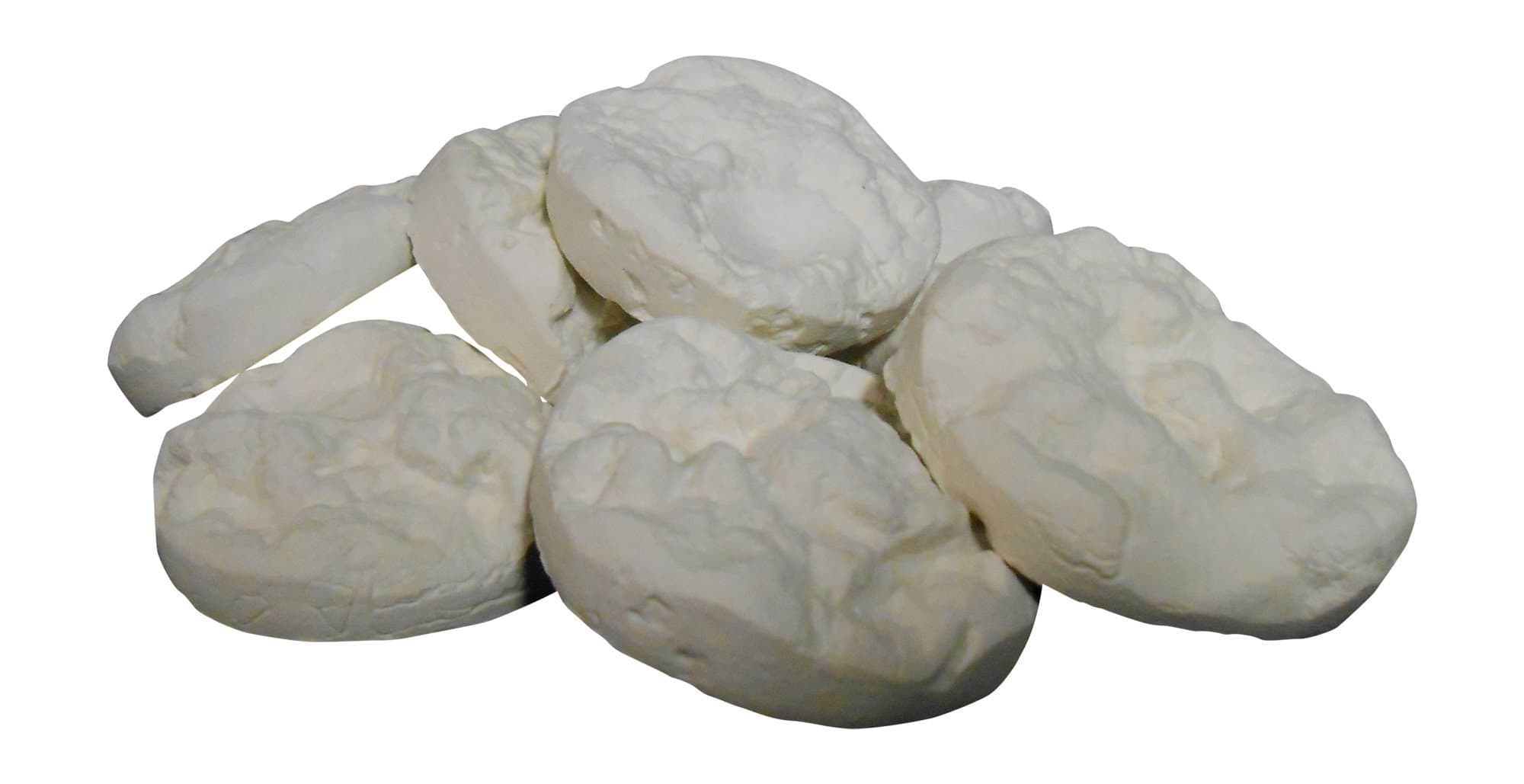 Ceramic 'Real Rock' Reef Disks - White (30)