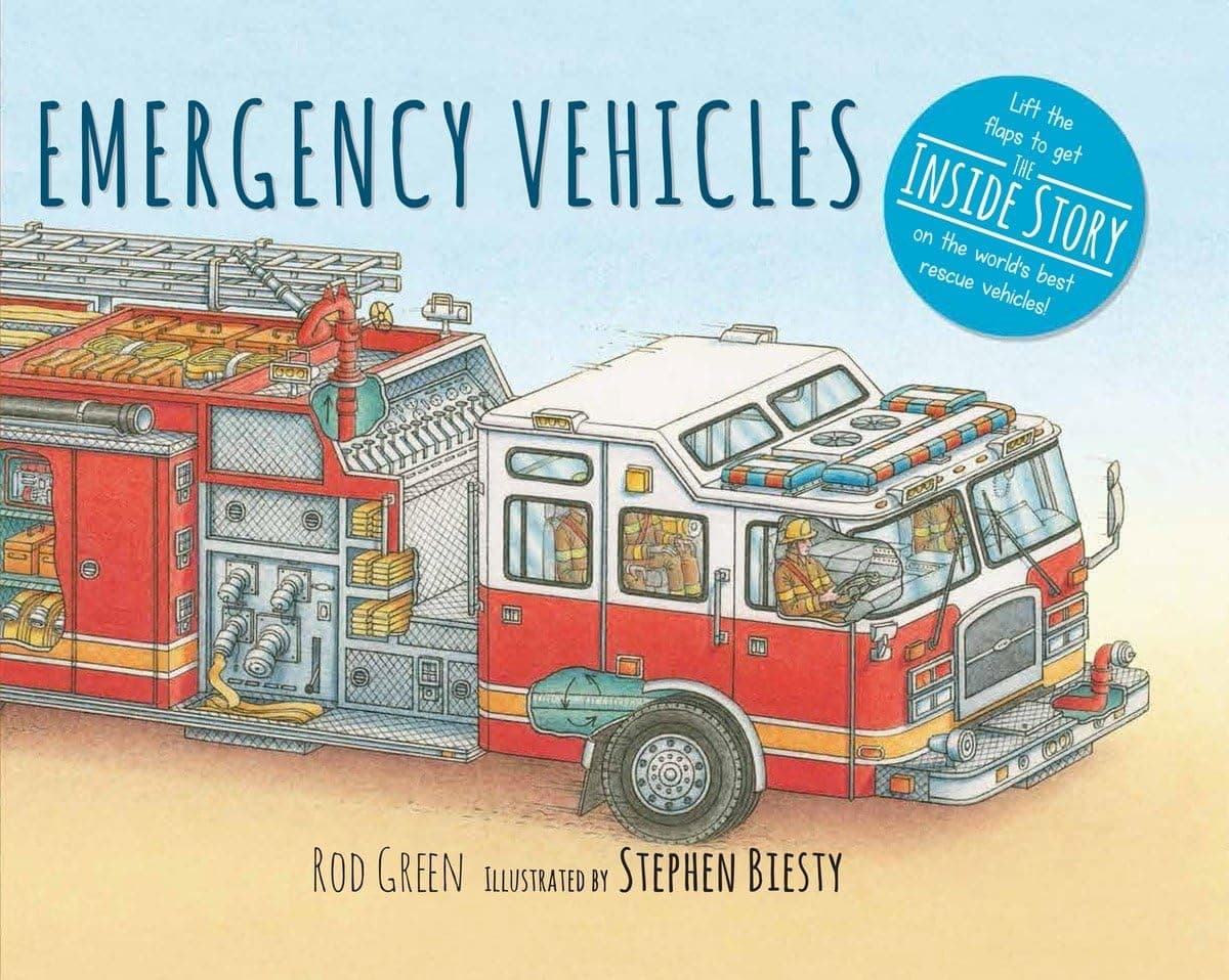 Emergency Vehicles (Inside Vehicles) Hardcover – Lift the flap, August 4, 2015
