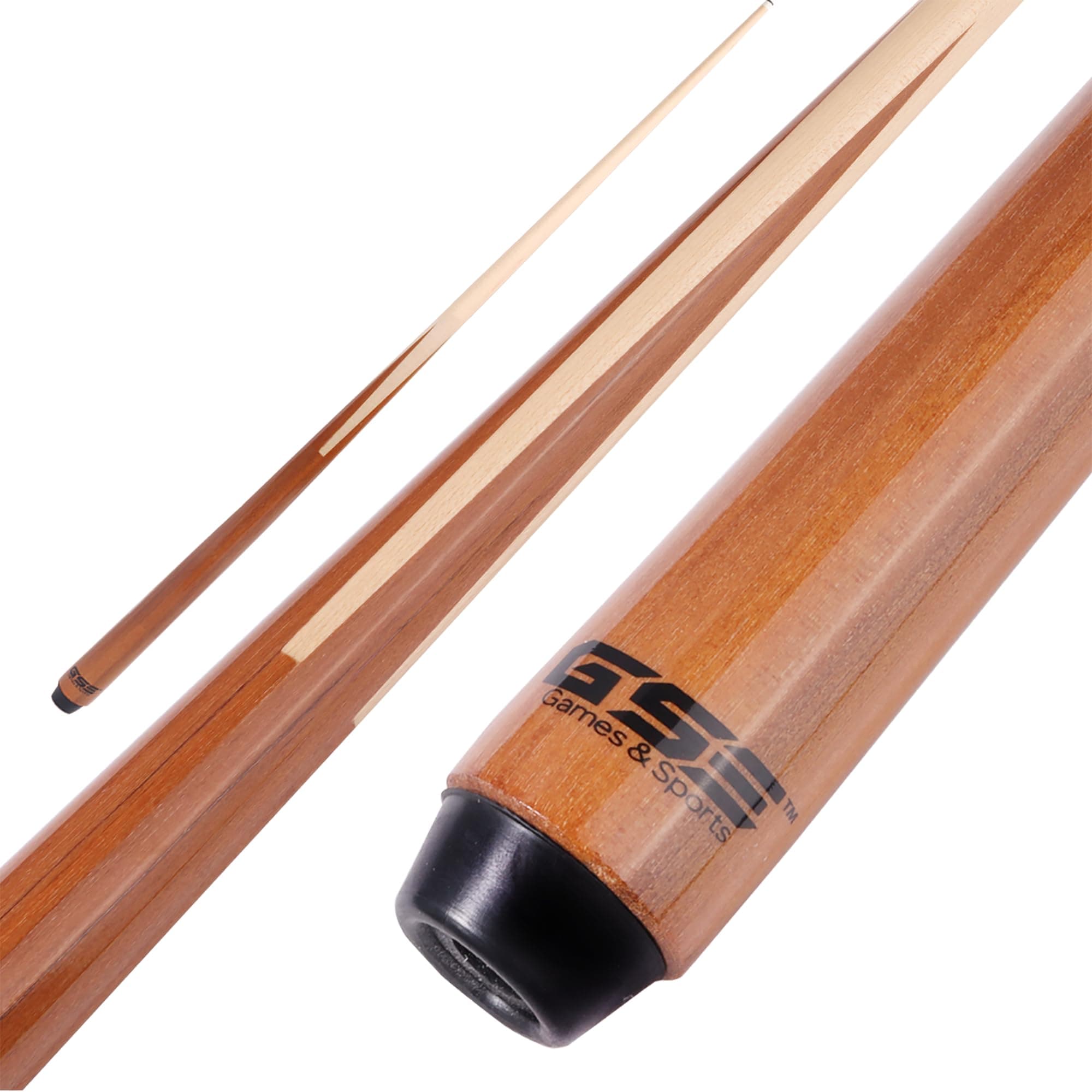 GSE Games & Sports Expert 36"/42"/48"/52"/58" 1-Piece Canadian Maple Billiard Pool Cue Sticks, Hardwood Billiard House Bar Pool Cue
