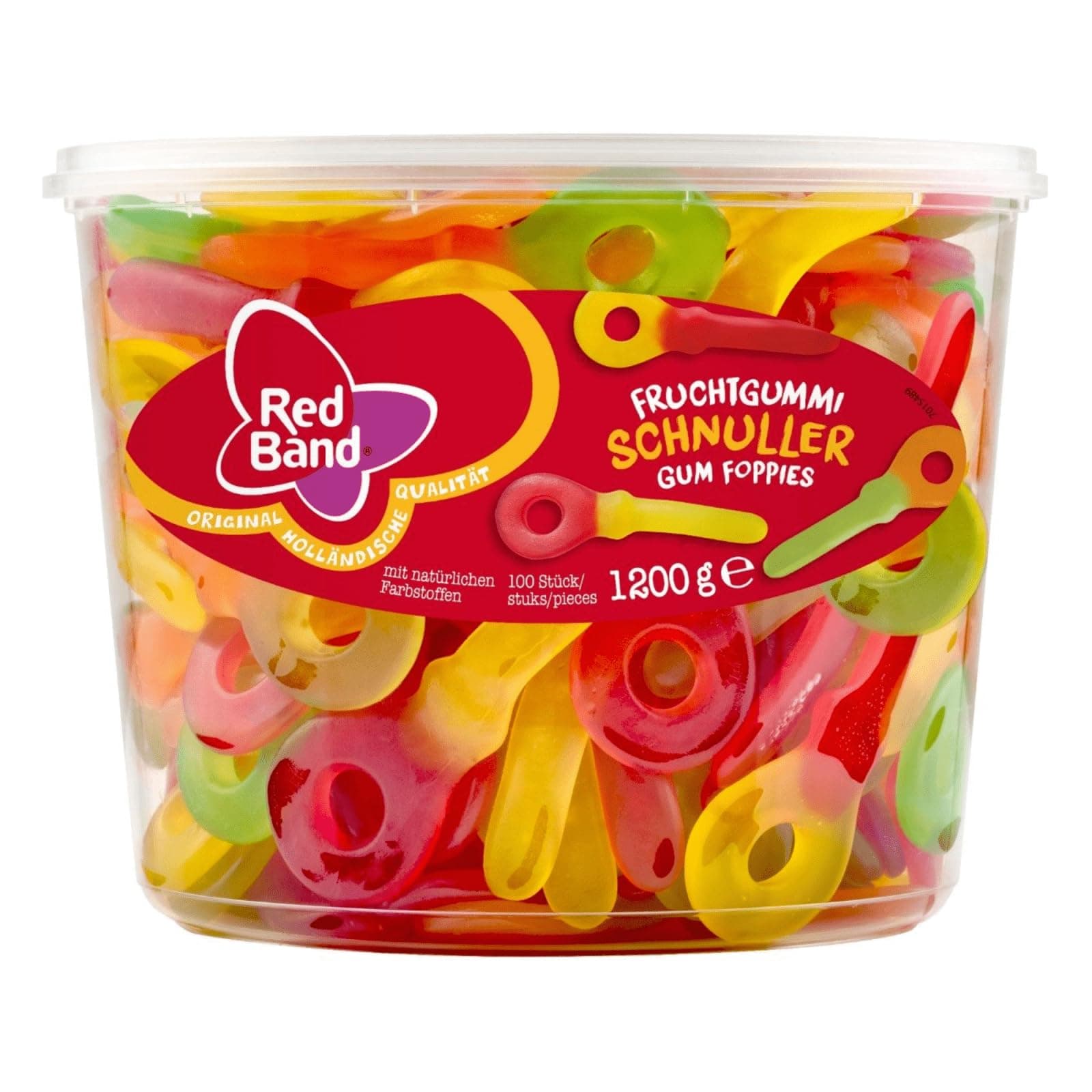 Red Band Fruchtgummi Schnuller 100St. 1,2kg