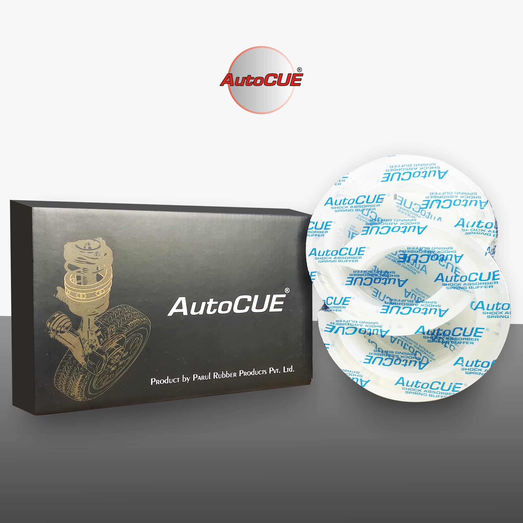 AutoCue (TATA SAFARI STORM) Front shocker Spring buffer (Size-D) | Suspension buffer | Shock Absorber Spring Buffer