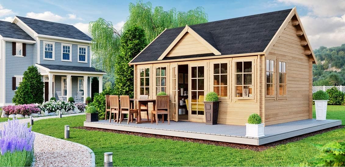 Allwood Claudia | 209 SQF Cabin Kit, Garden House