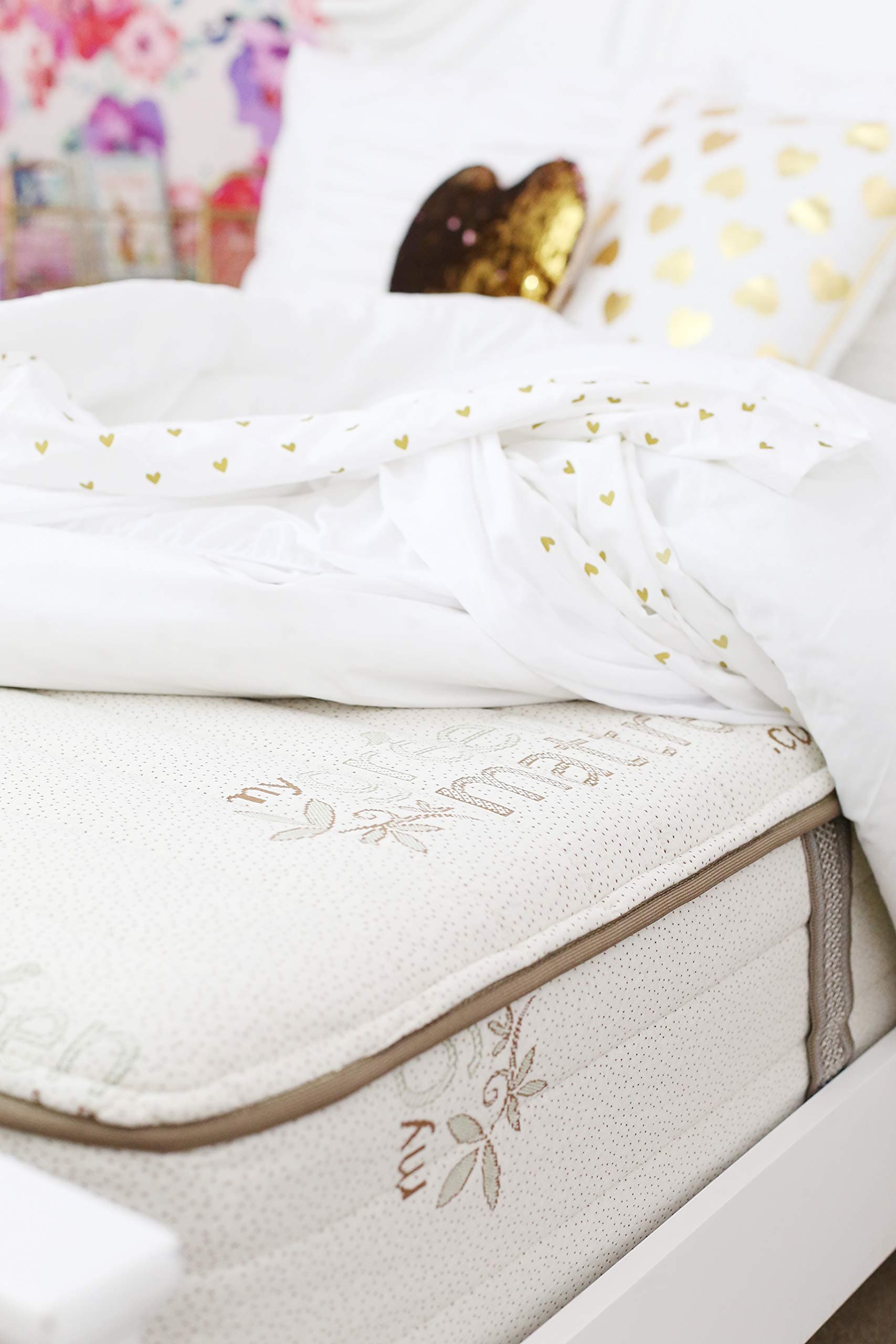 My Green Mattress - Natural Escape - GOTS Certified Organic Cotton, Natural Eco-Wool and GOLS Organic Dunlop Latex - Medium Firm Mattress (Twin XL) Made in The USA
            
        
        
    


    

    
    
        





    
        
            
                Sunrising Bedding Natural Latex Full Mattresses - Supportive Individually Encased Pocket Coil Mattress - Firm & Sleep Cooling - Non-Toxic Organic Mattress & 120 Day Free Return & 20-Year Warranty
            
        
        
    


    

    
    
        





    
        
            
                Oliver Smith furmattb8EuroOrganicinchqueen Mattress, Queen