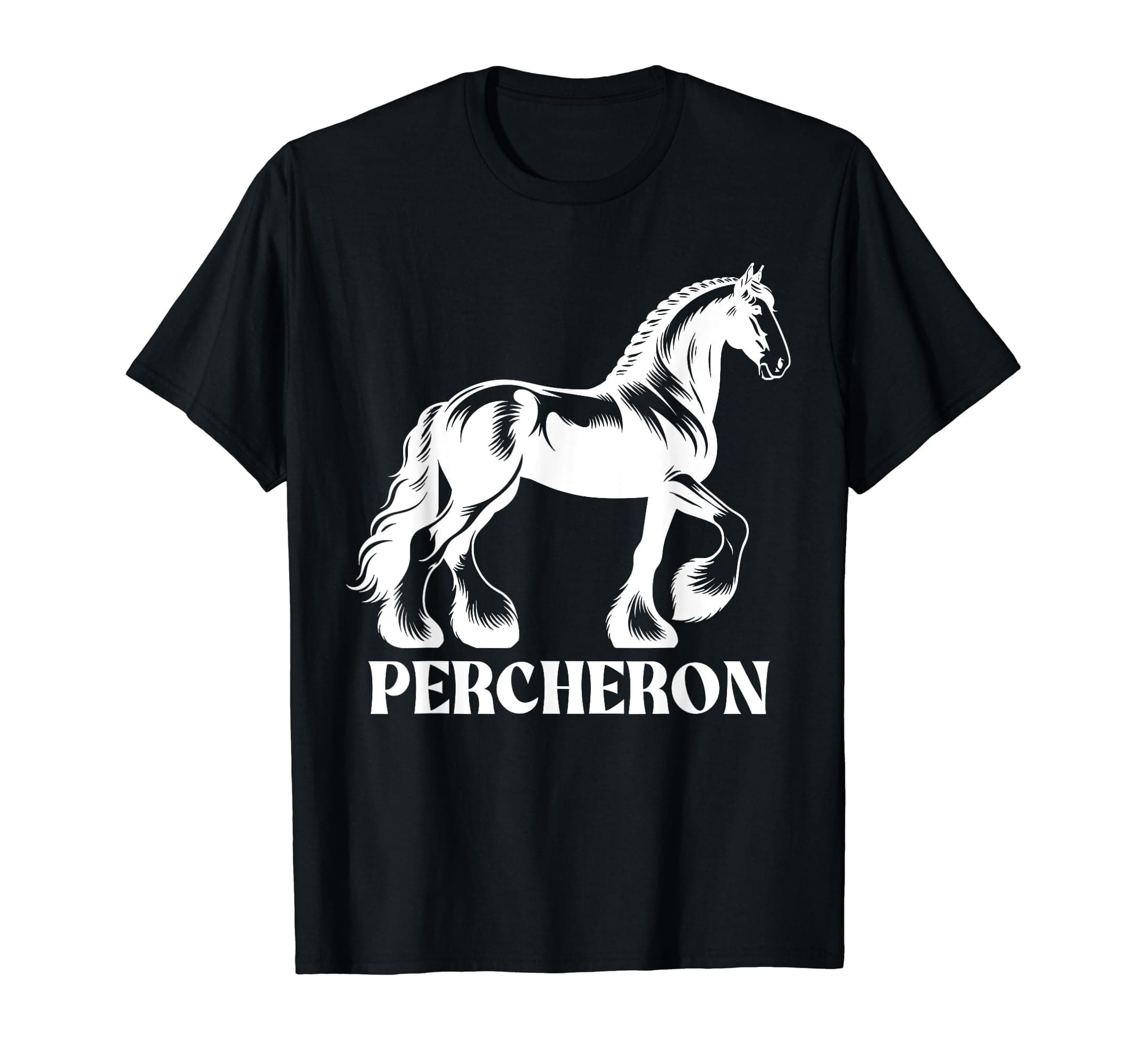 Percheron Horse, Equestrian Percheron Horse T-Shirt