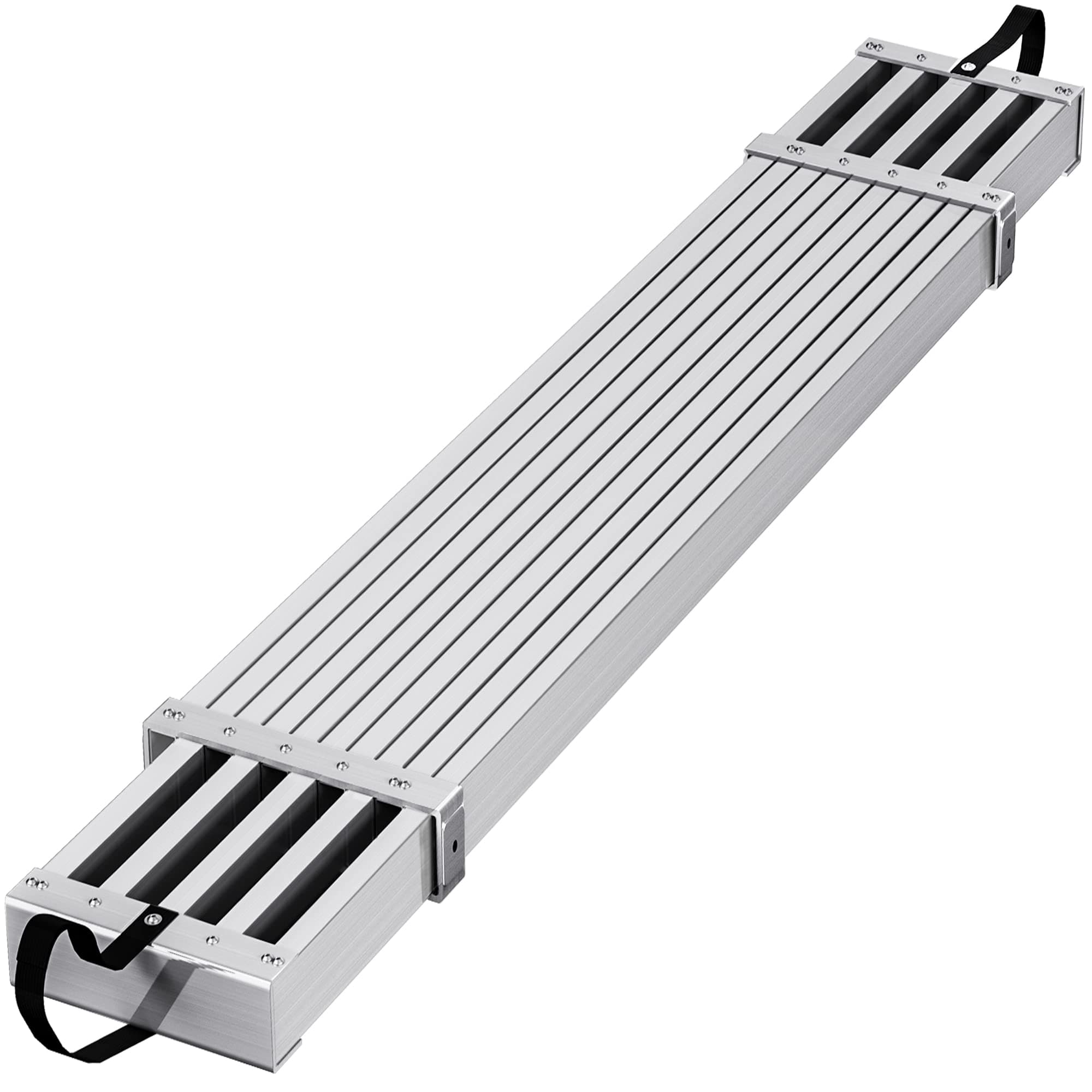 YITAHOME 8-13ft Telescoping Plank, Aluminum Work Plank,Aluminum Extension Plank 440lbs Capacity, Aluminum Scaffolding Plank with Skid-Proof Platform Scaffold Ladder Accessory