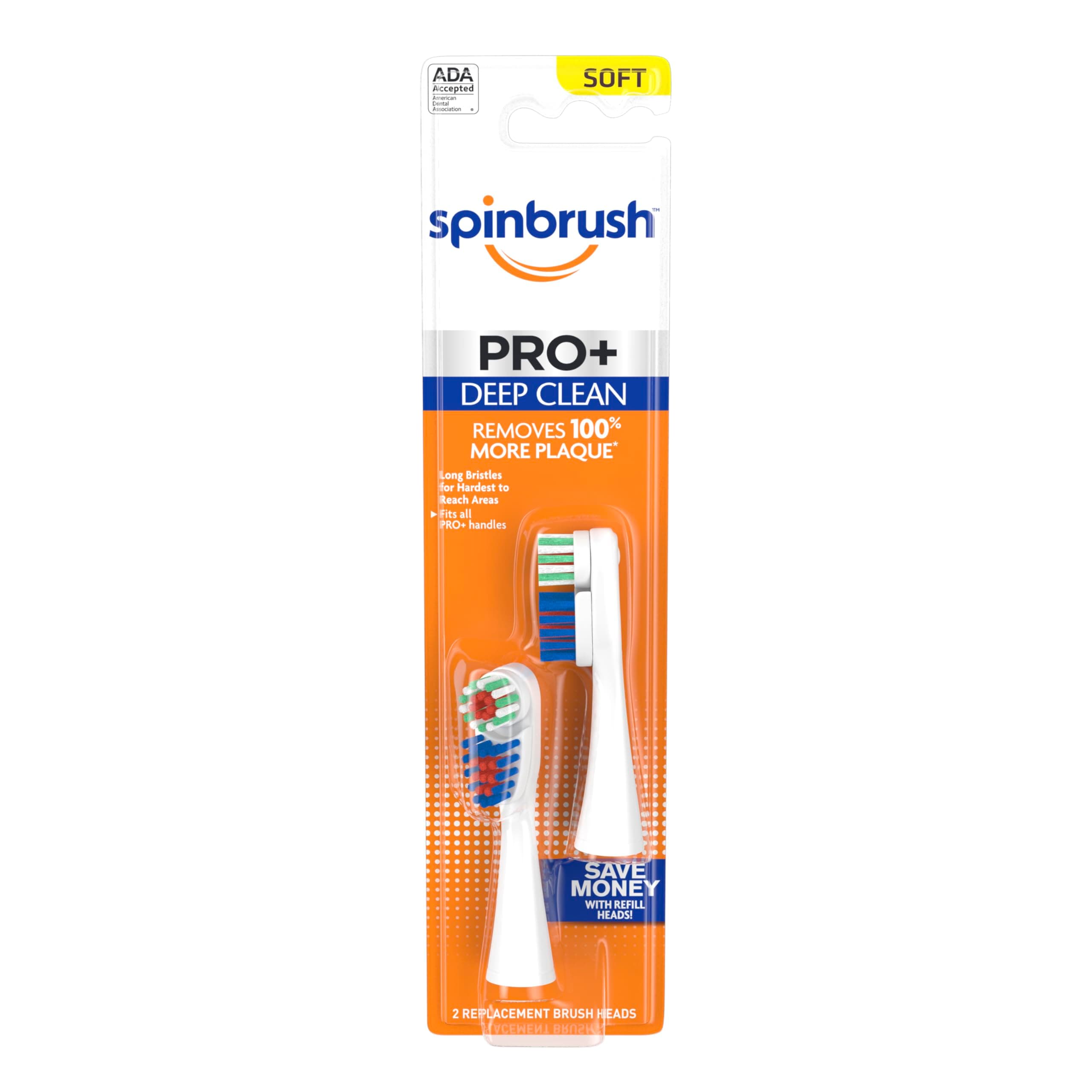 Truly Radiant Toothbrush, Deep Clean, Refill