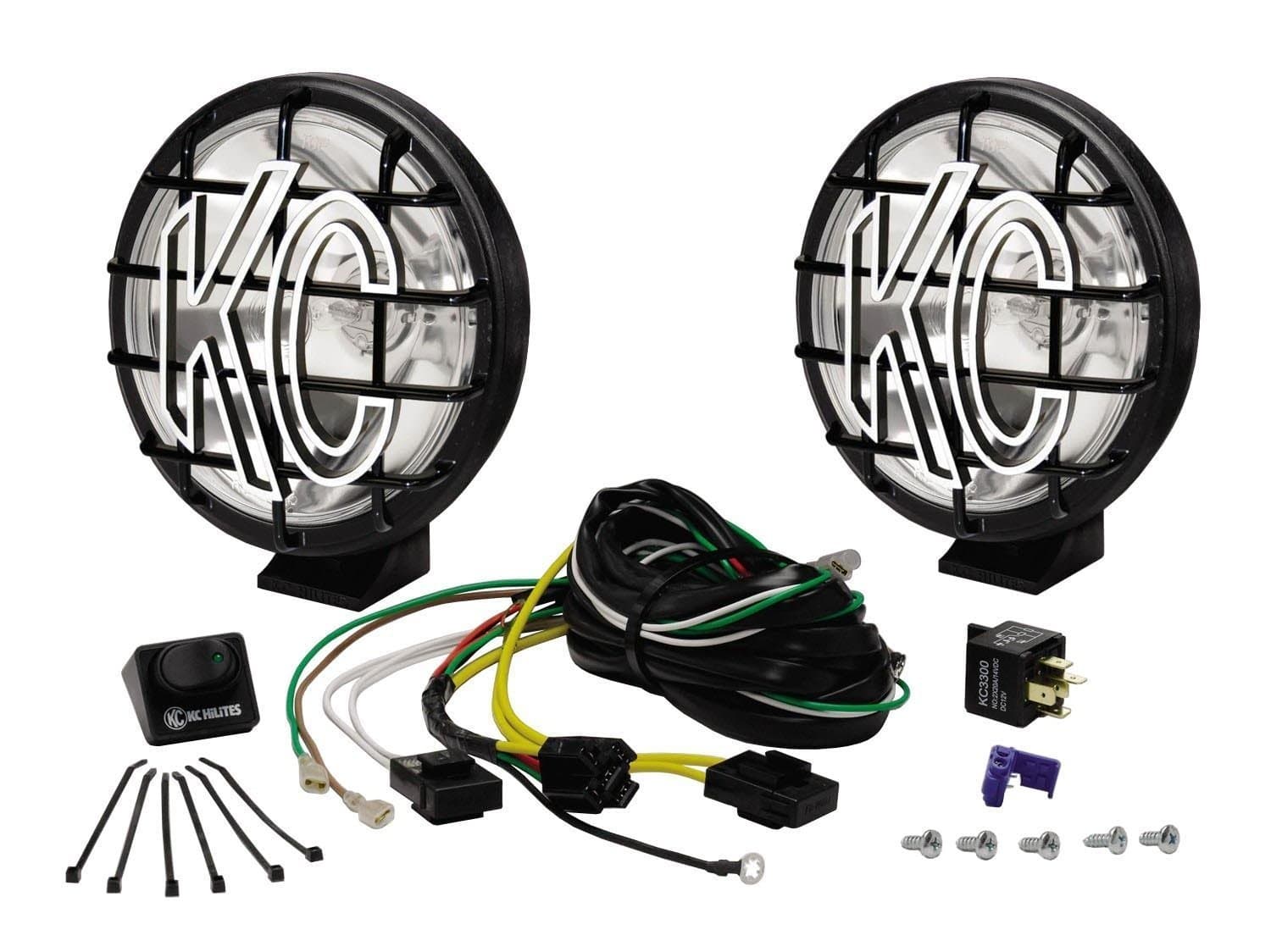 9150 HiLiTES Apollo Pro 6"" 100w Light System, pair