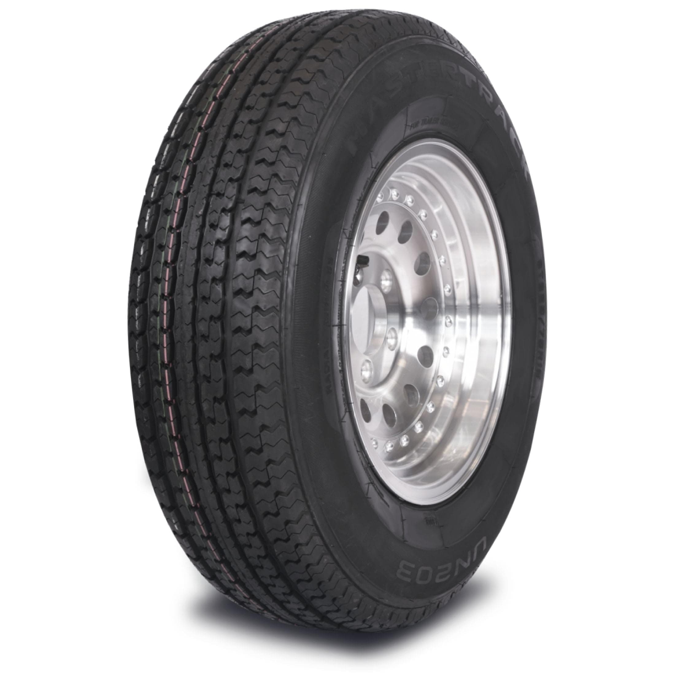 Mastertrack UN203 ST225/75R15 10 Ply 117M Load Range E Radial Trailer Tire - ST225/75/15(Tire Only)