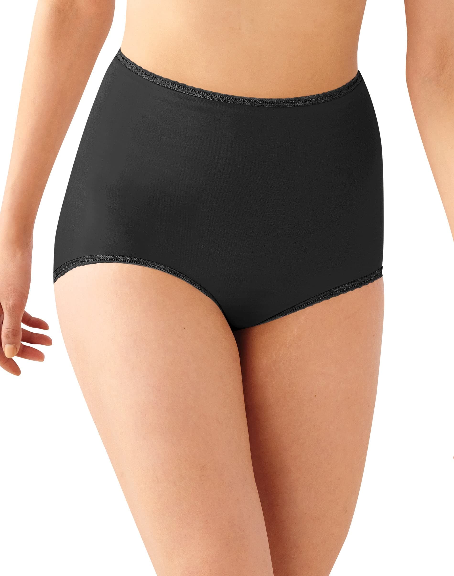 BaliWomens Skimp Skamp Brief Sizes 12-14, 13, Black