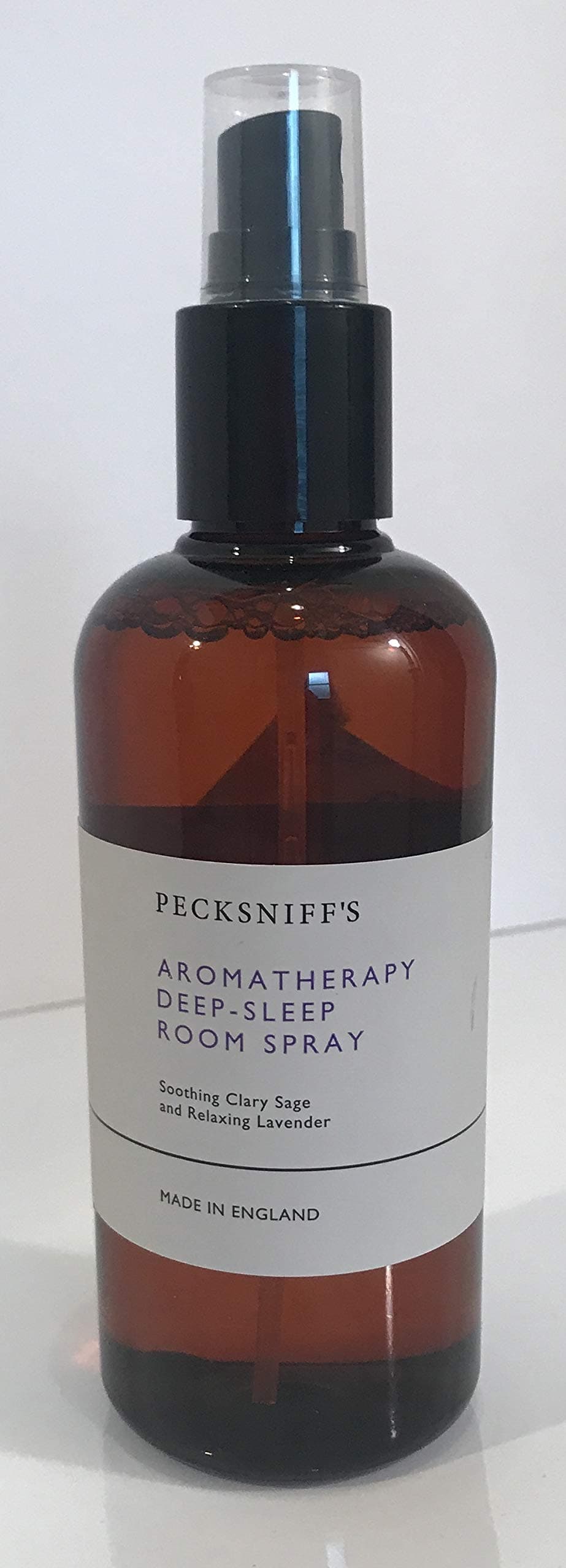 Pecksniffs Aromatherapy Deep -Sleep Room Spray - Soothing Clary Sage Relaxing Lavender - 8.8 floz