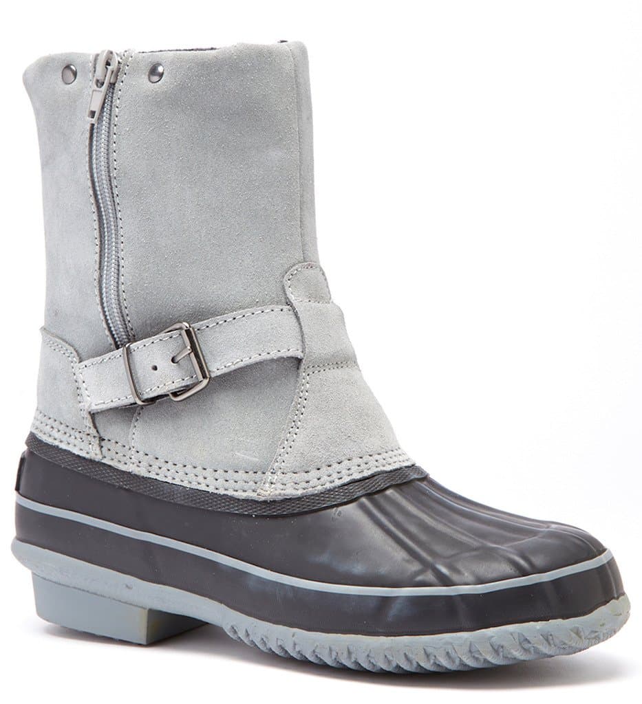 Randi Womens Fashion Faux Suede Duck Boots