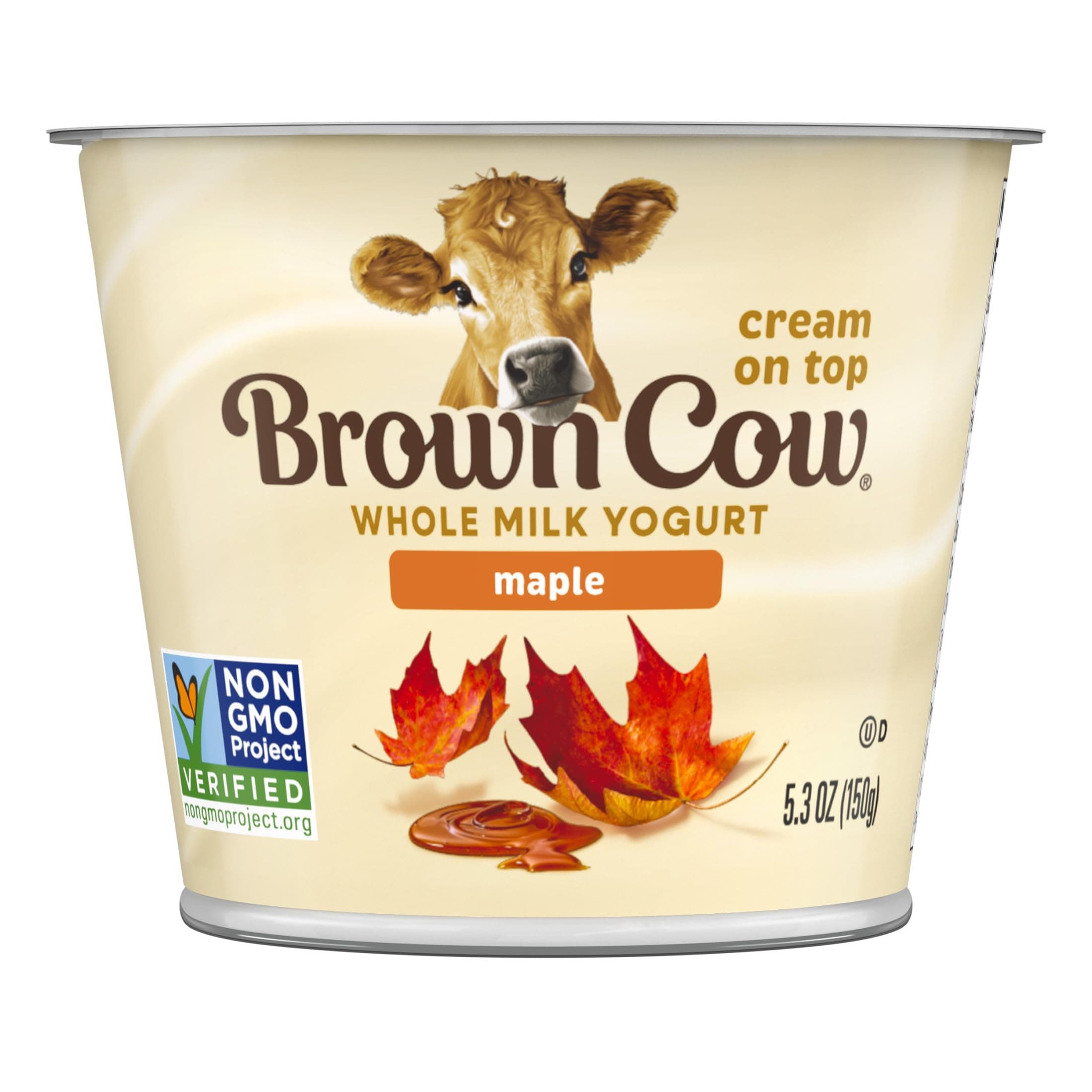 BROWN COW FARM Maple Whole Milk Yogurt, 6 OZ