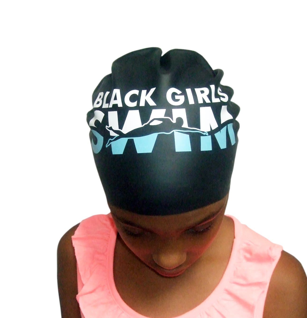 Black Girls Swim Regular Swimming Cap