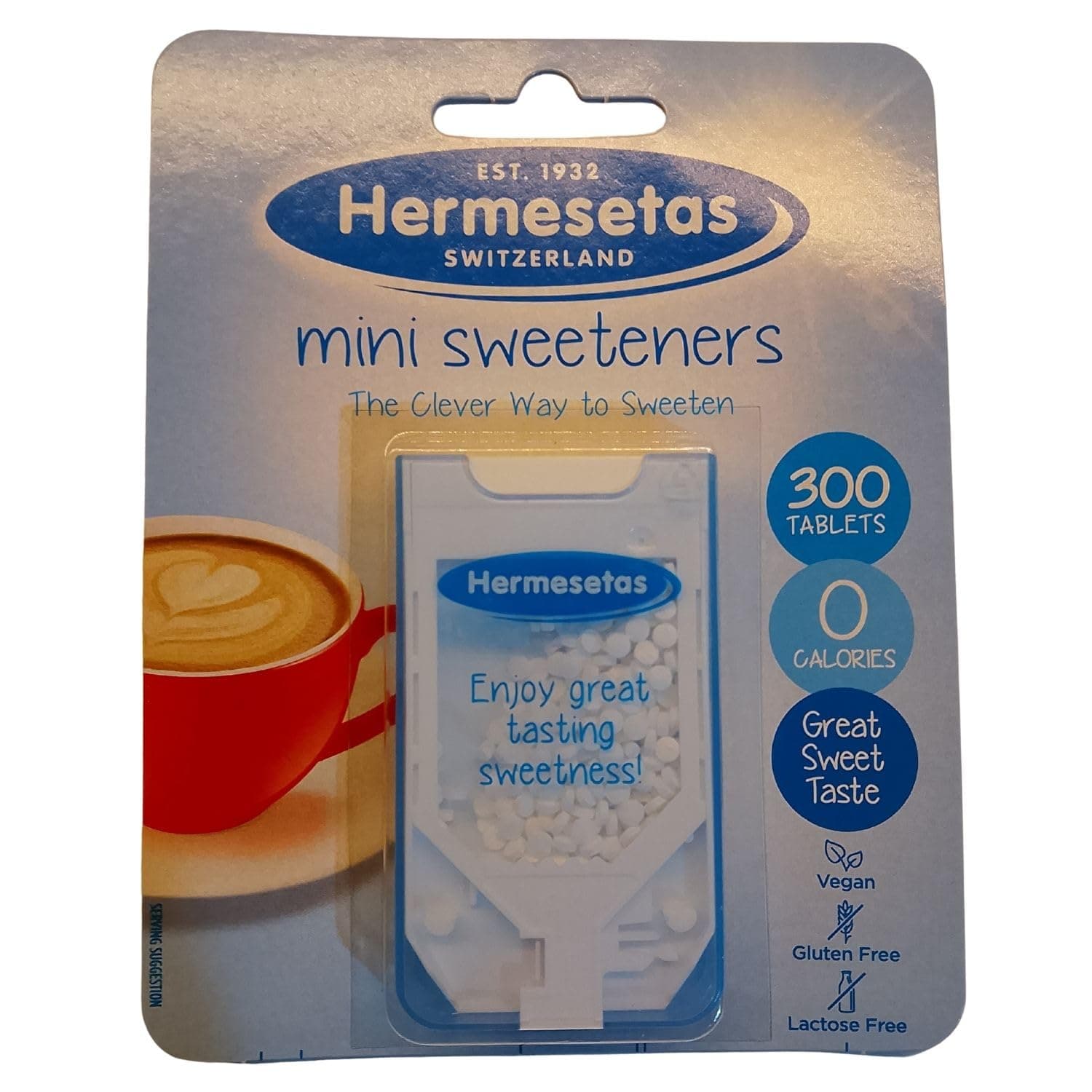 Hermesetas Mini Sweeteners (1200 per Pack) - Pack of 2