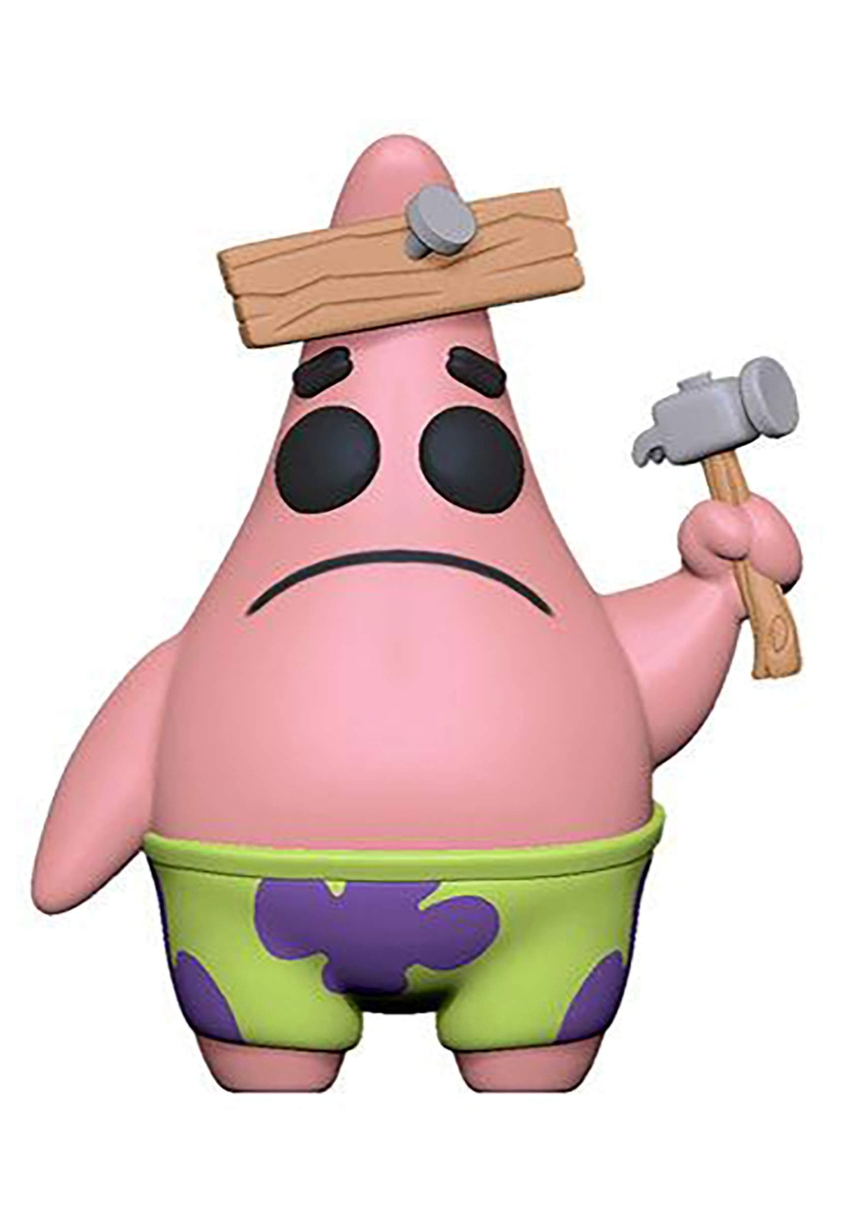 Funko Pop! Animation: Spongebob Squarepants - Patrick with Board, Multicolor, Standard