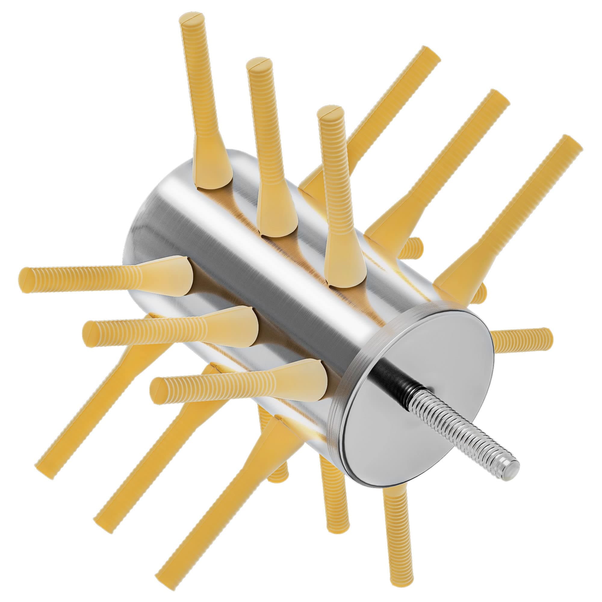 Chicken Plucker Drill Attachments 18 Fingers Chicken Feather Plucker Machine Stainless Steel Drill Chicken Plucker for Small Chicken Quail Pigeon