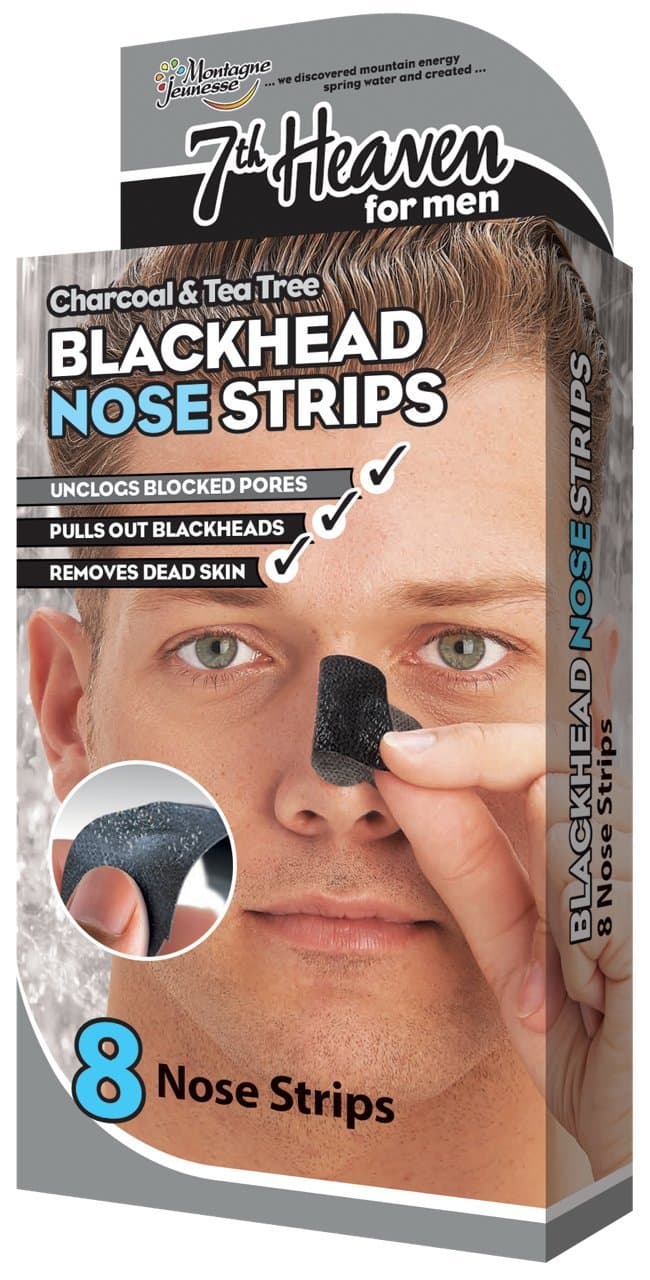 7th Heaven Montagne JEUnesse Men Blackhead Nose Strips 8S