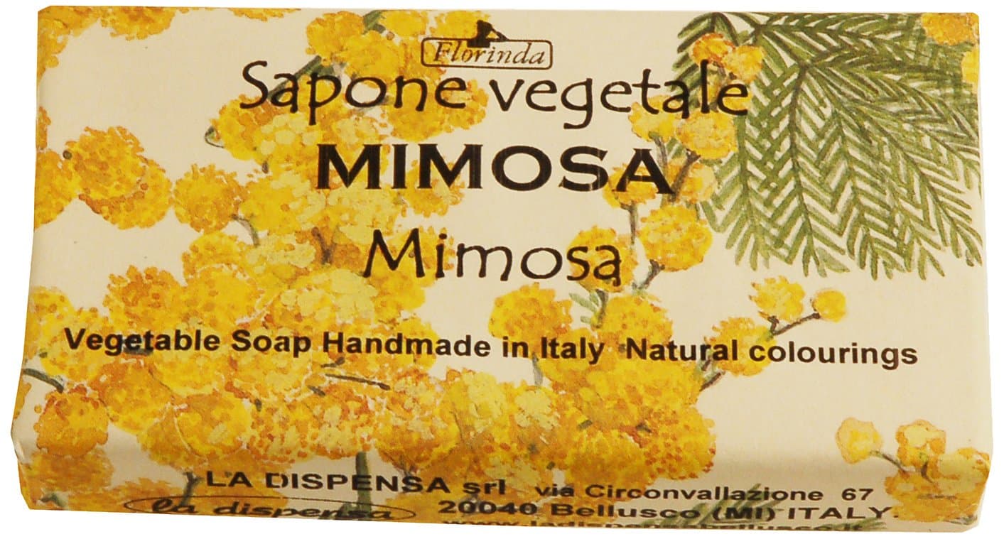 Florinda Sapone 6160 Vegetale Soap, Mimosa 100 g