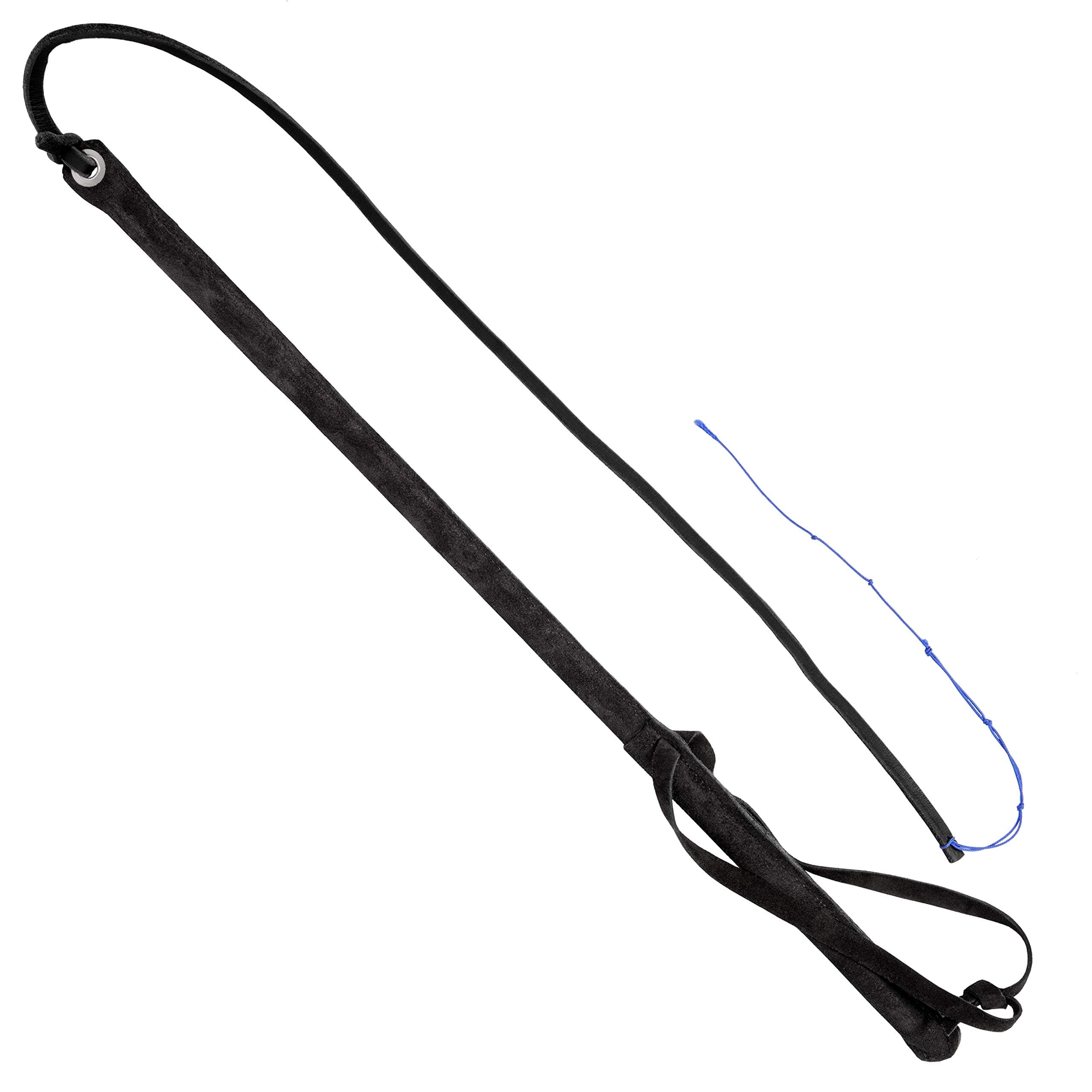 DINGO GEAR Gunshot Whip for Dog Training, Full Black, IPO Tip of Links S02626