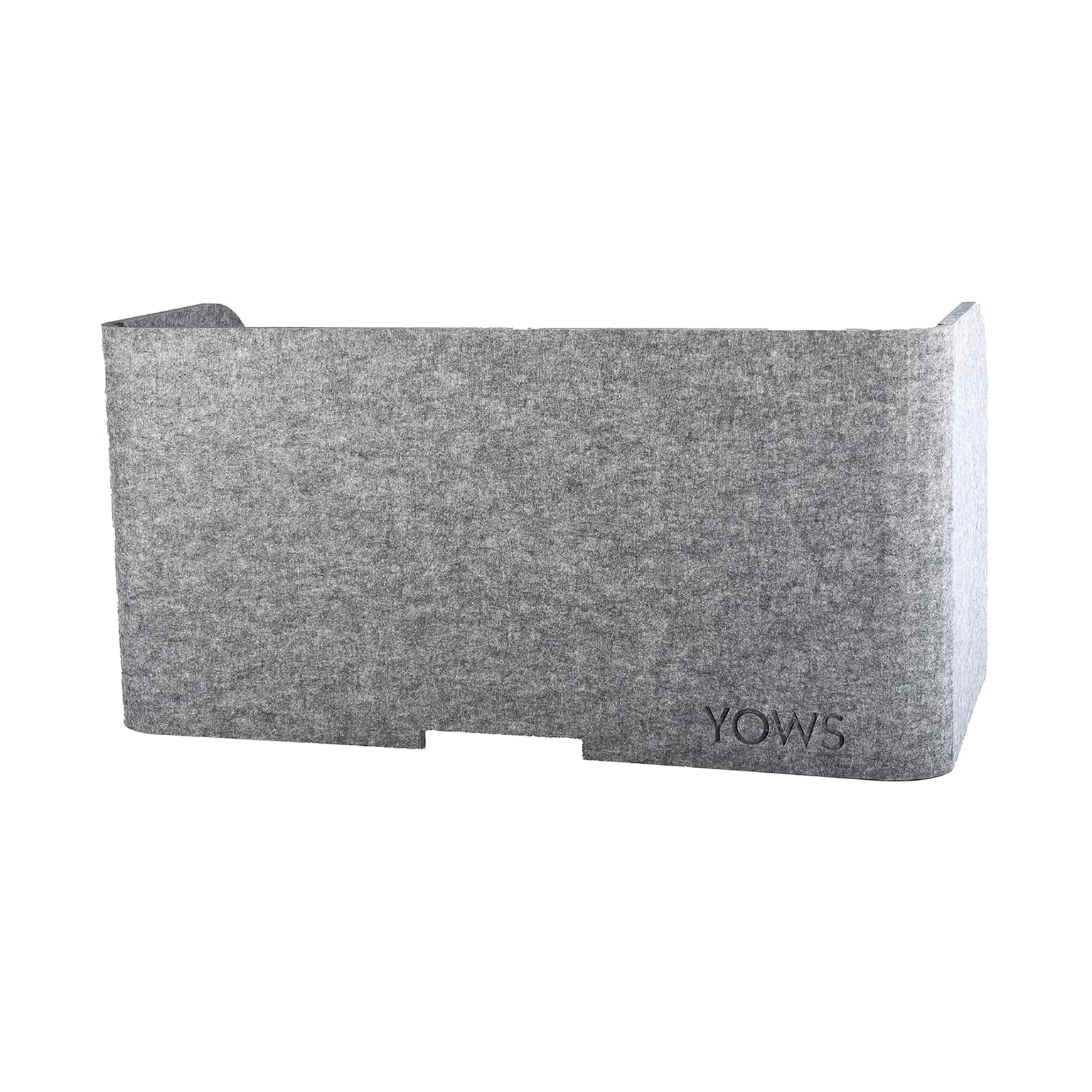 YOWS EcoPet - Acoustic Desk Umbrella - Workplace Divider for Office, School or Home - Quiet and Concentrated Work - Sound Absorber PET Felt - Durable - Study | 80 x 60 x 50 cm