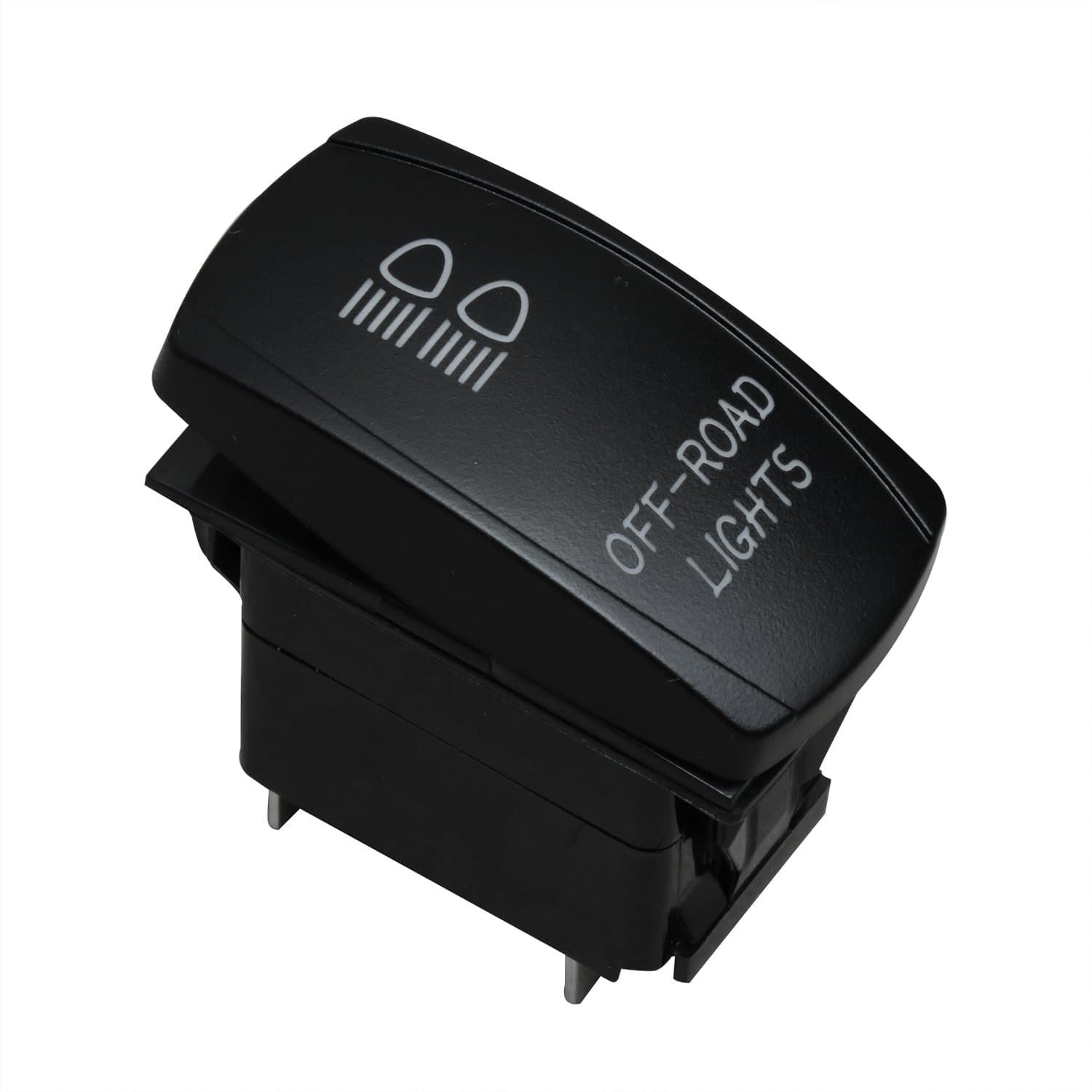 JTI 12V 20A LED Light Laser Momentary Rocker Switch Out on/off