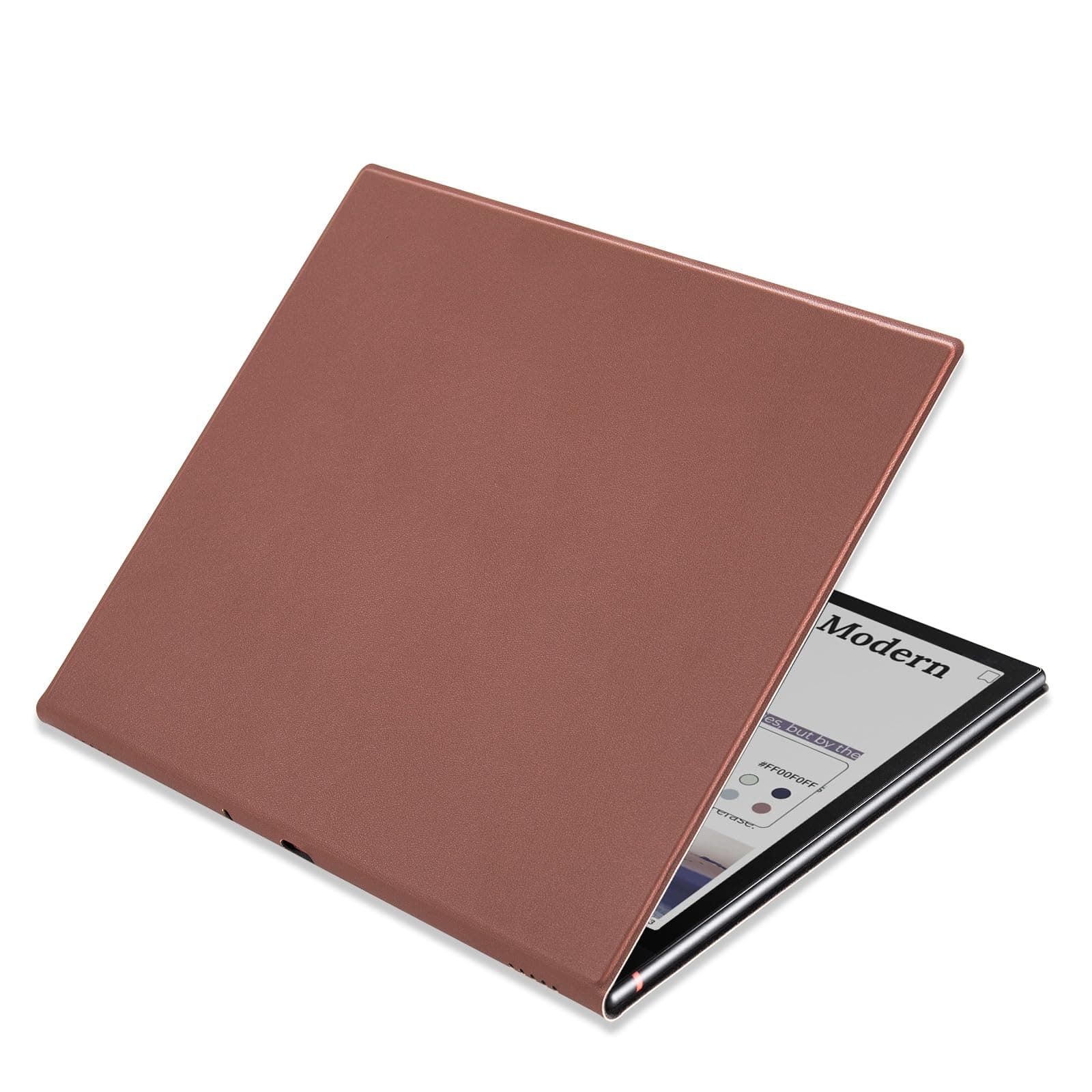 BOZHUORUI Magnetic Case for 10.3" Boox Note Air5 C (2025) / Note Air4 C (2024) / Note Air3 C (2023) Tablet ePaper | with Auto Sleep/Wake | Slim Lightweight | PU Leather Cover (Brown)