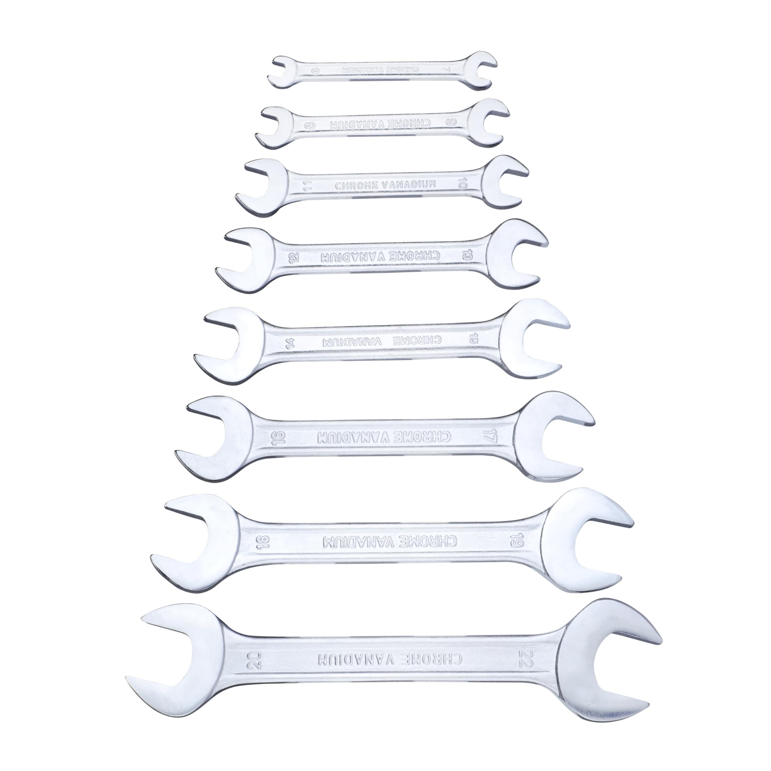 Taparia DEP-08 Double Ended Spanner Set, Open End, ‎20 x 5.5 x 4.5 cm