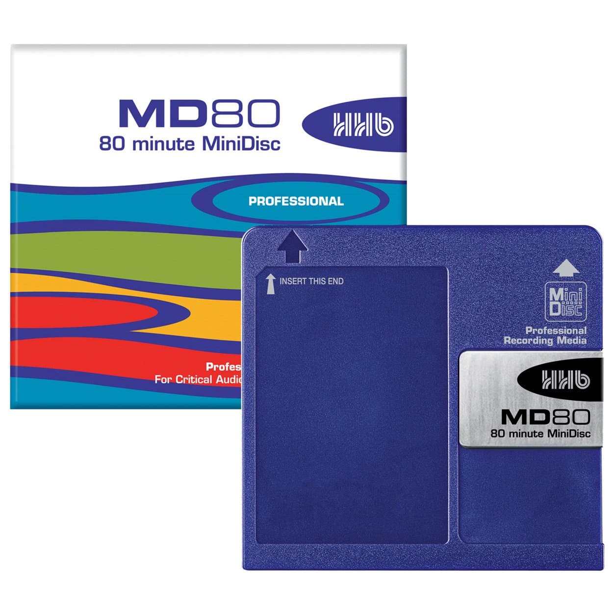 MD80 80 Minute MiniDisc (5 Pack)