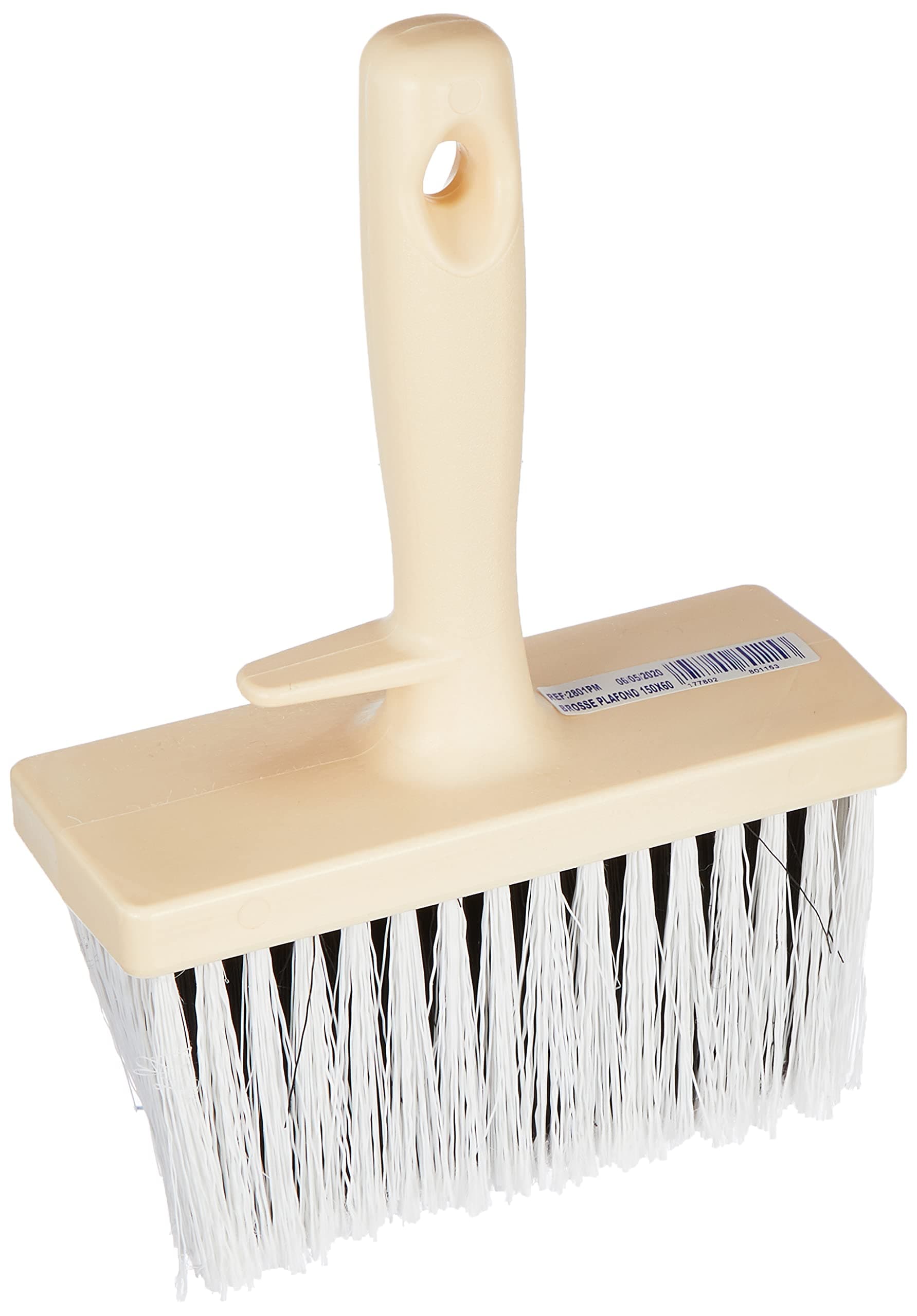 Nespoli2801 PM Rectangular Glue-On Brush, White