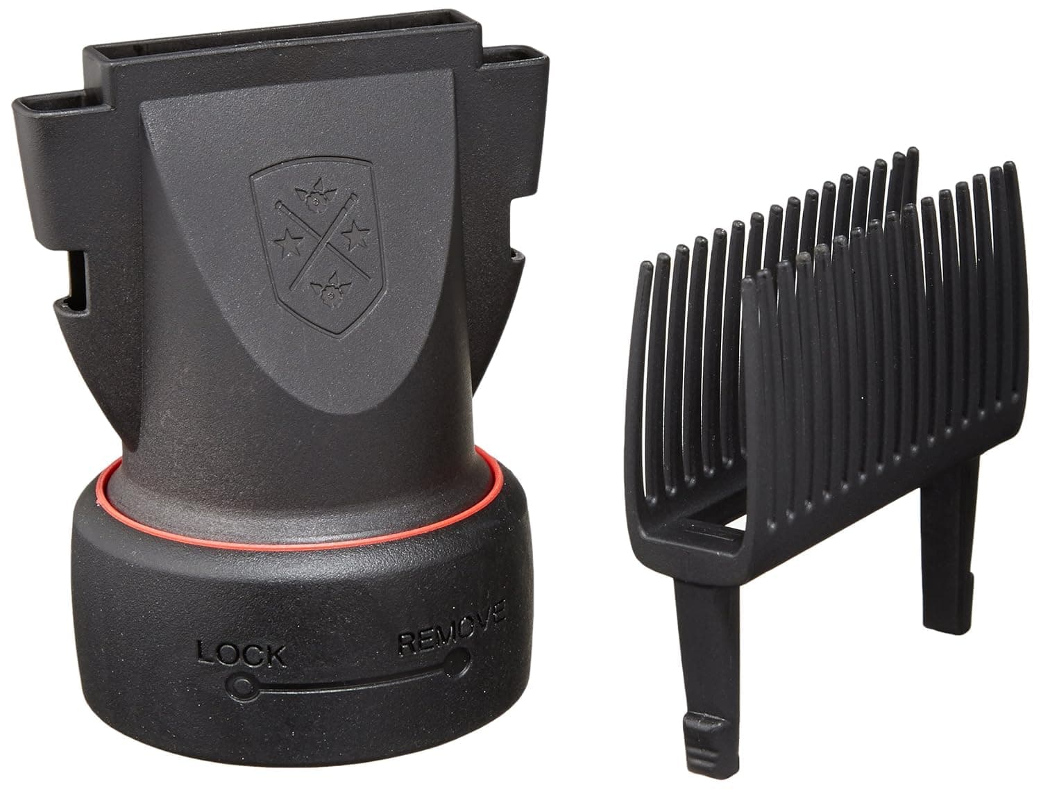 2 in 1 Dryer Attachment Universal Professional Comb & Concentrator - Italian Made - Straighten Hair - Comb Gentle on Scalp