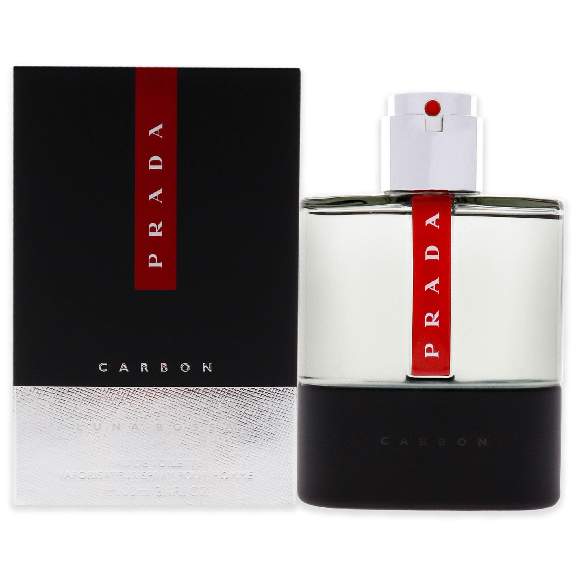 PRADA Luna Rossa Carbon Eau De Toilette for him, 100ml