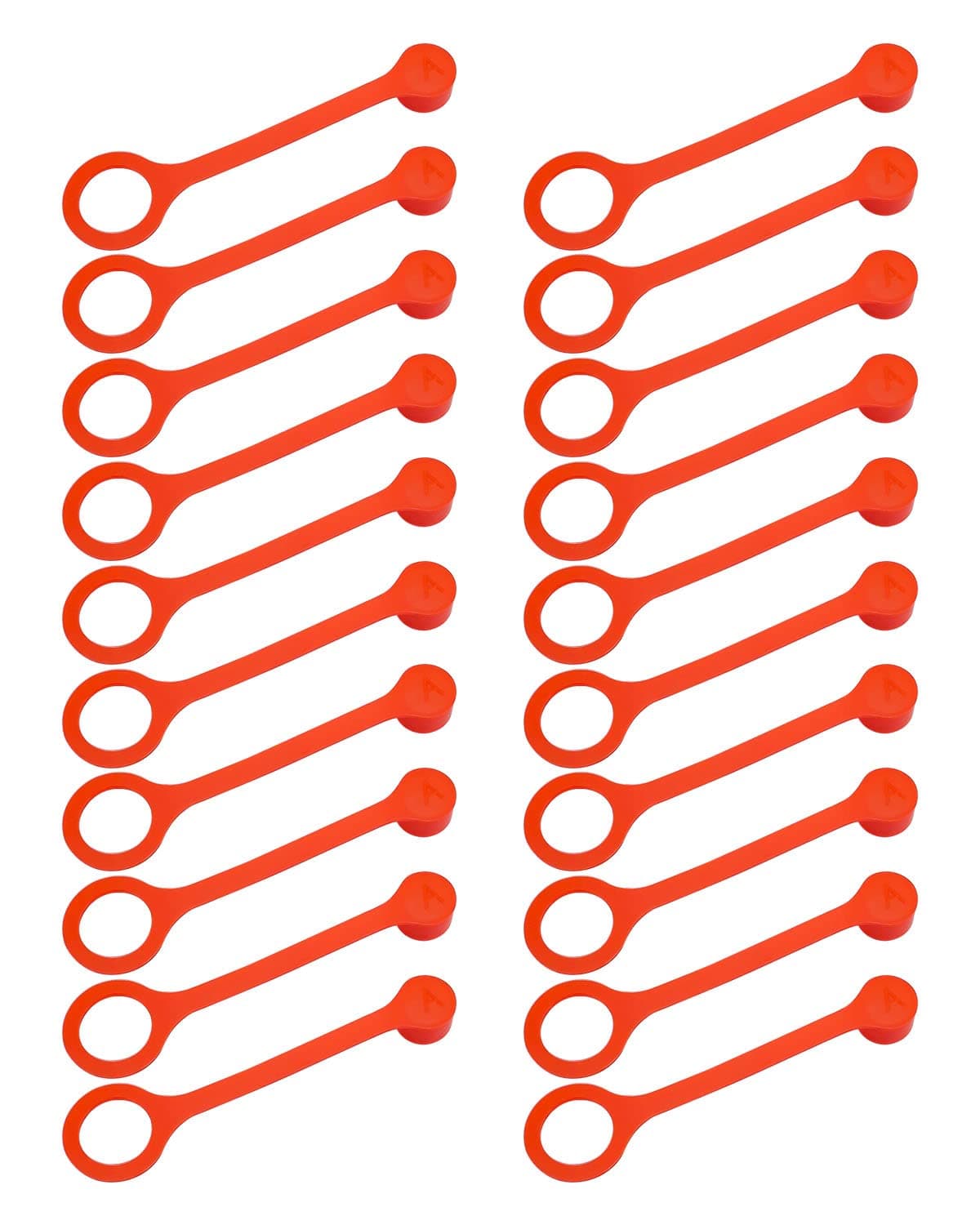 Rubber Blow Off Caps Fire Suppression Nozzles Fit for Ansul R102 Piranha Industrial Kitchen Suppression Vent A Hood Systems Grease Caps Kit, 20 Caps