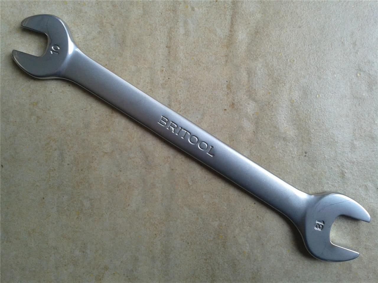 Original Britool 10mm x 13mm Metric Open Ended Spanner Wrench