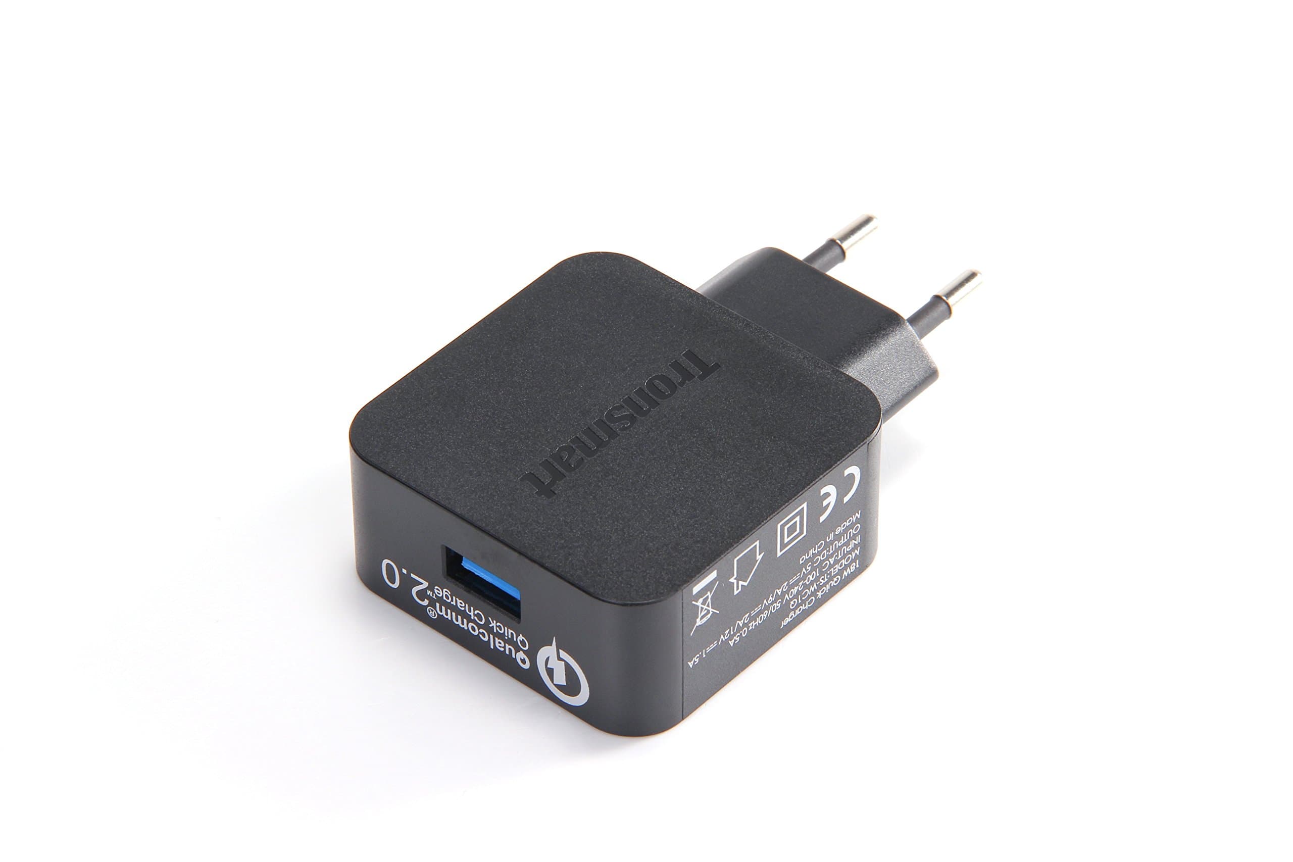 Tronsmart Quick Charge 2.0 18W Home Wall Travel USB Charger for All Smartphones