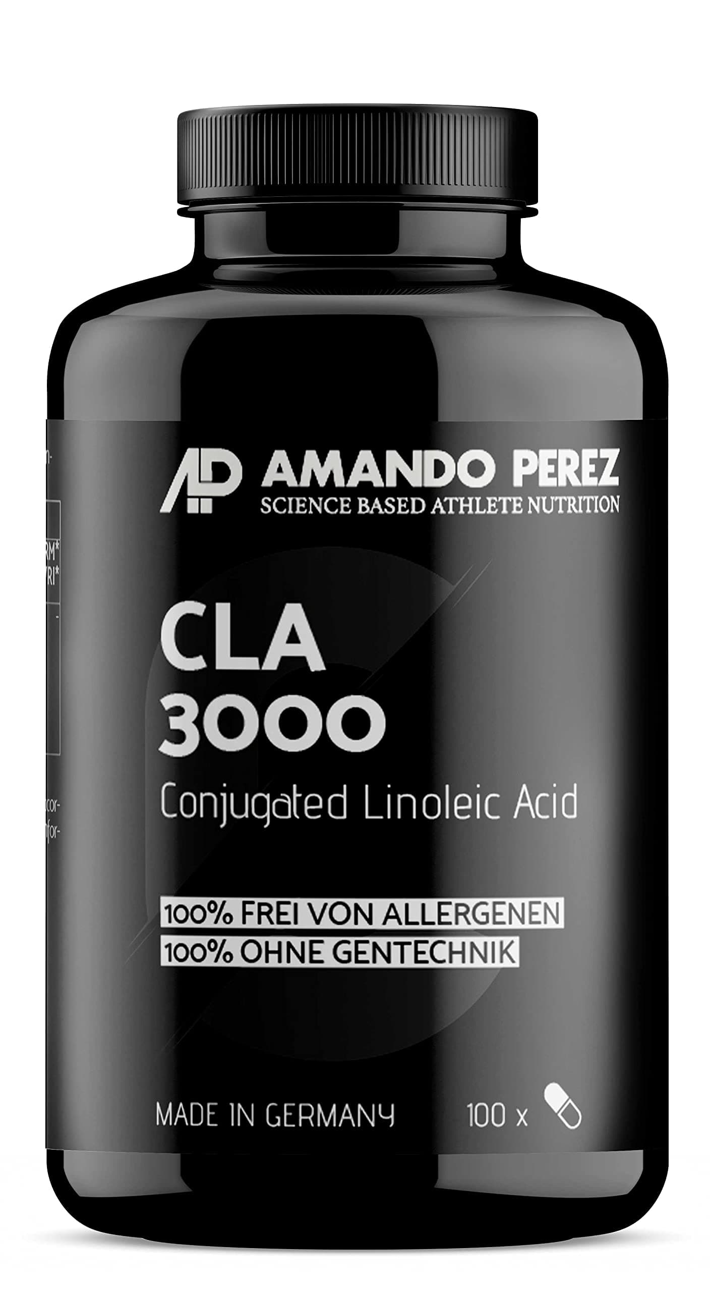 CLA – 3000 mg per Serving – HIGH DOSE – Konjugierte Linolsäure – 100 Softgels