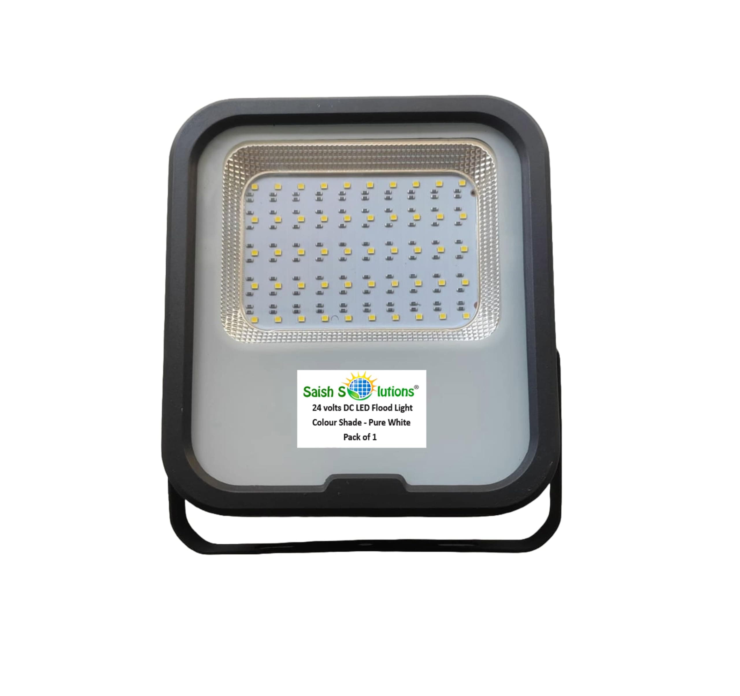 24 Volts 50 Watts DC LED Flood Light Directly Run on Any 24 Volts Battery Supply