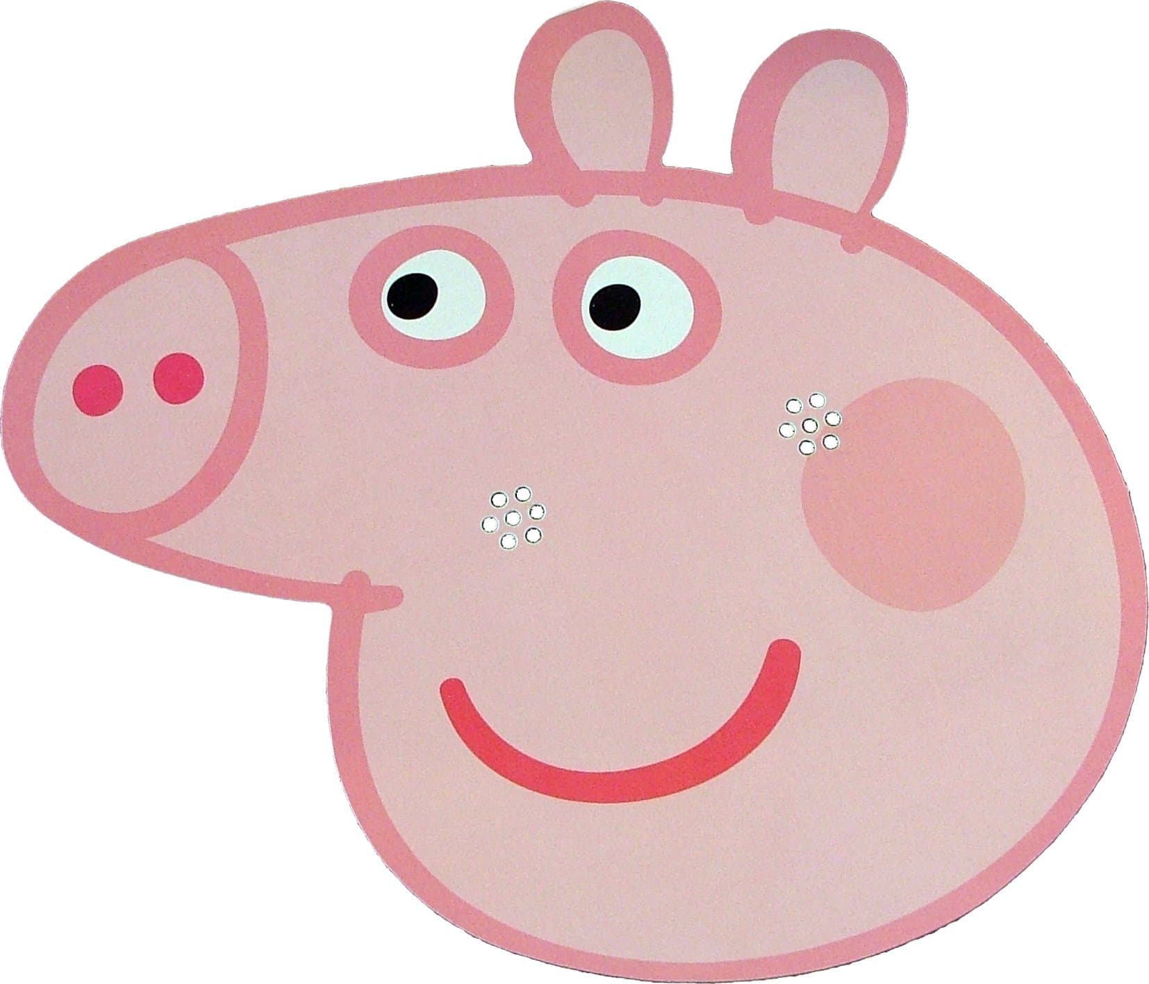 Star Cutouts Ltd Peppa Pig - Peppa Pig - Card Face Mask