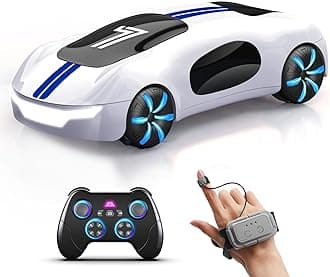 AEROQUEST Gesture Sensing Remote Control Car, Drift RC Stunt Car with Light Spray & Sound, 2.4GHz Hobby RC Cars Toy for Kids, 360° Rotate, Birthday Gifts for Boys Girls 4-12