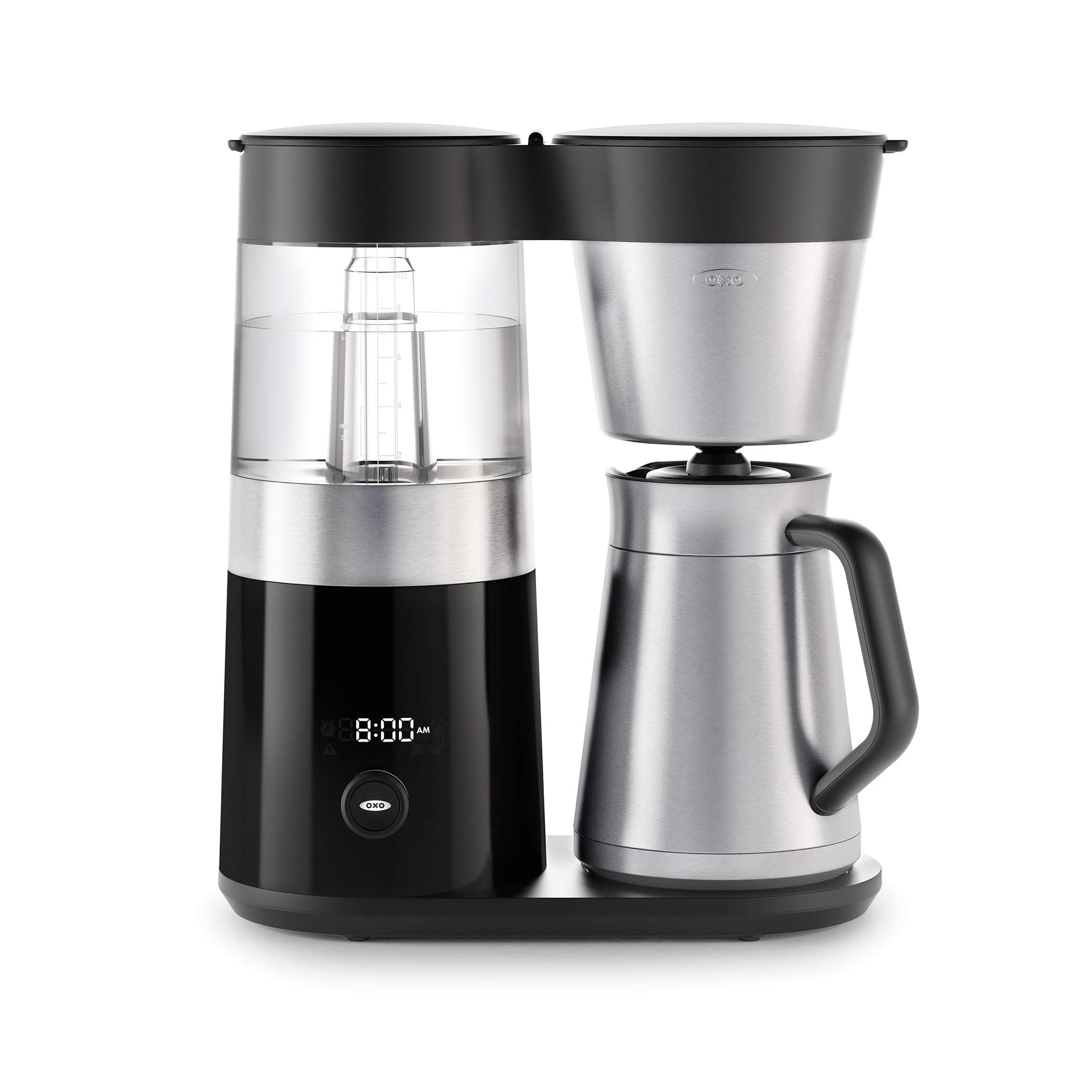Brew 9-Cup Coffee Maker – Stainless Steel, Programmable Coffee Machine with Single Serve or Full Carafe Options, SCA Certified Home Brewer