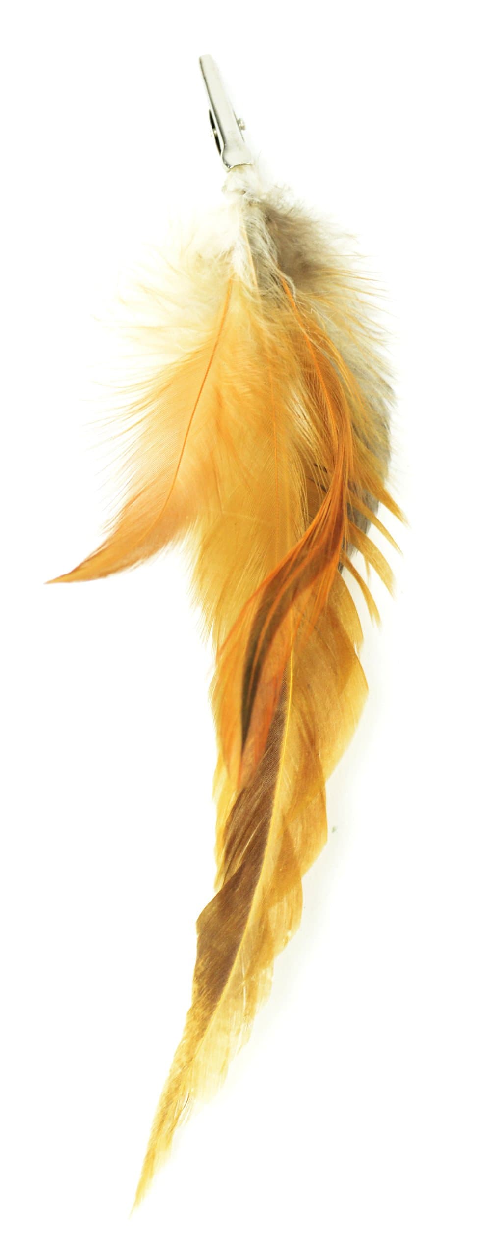 Designer Feathers 12743 Feather Hair Extension, Bleached Cocktail