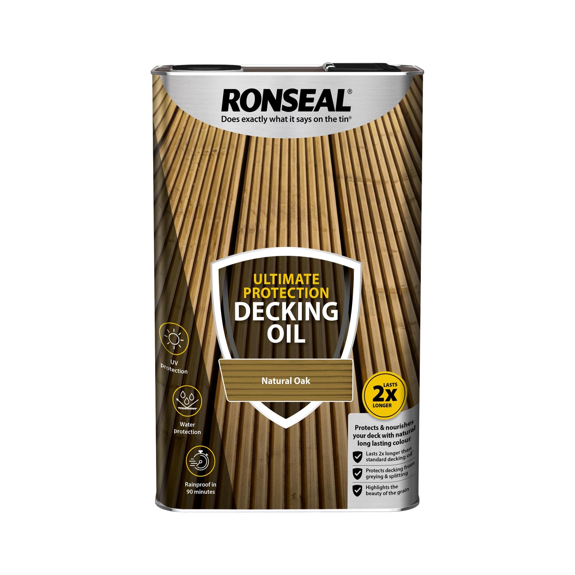 Ultimate Protection Decking Oil Natural Oak 5L