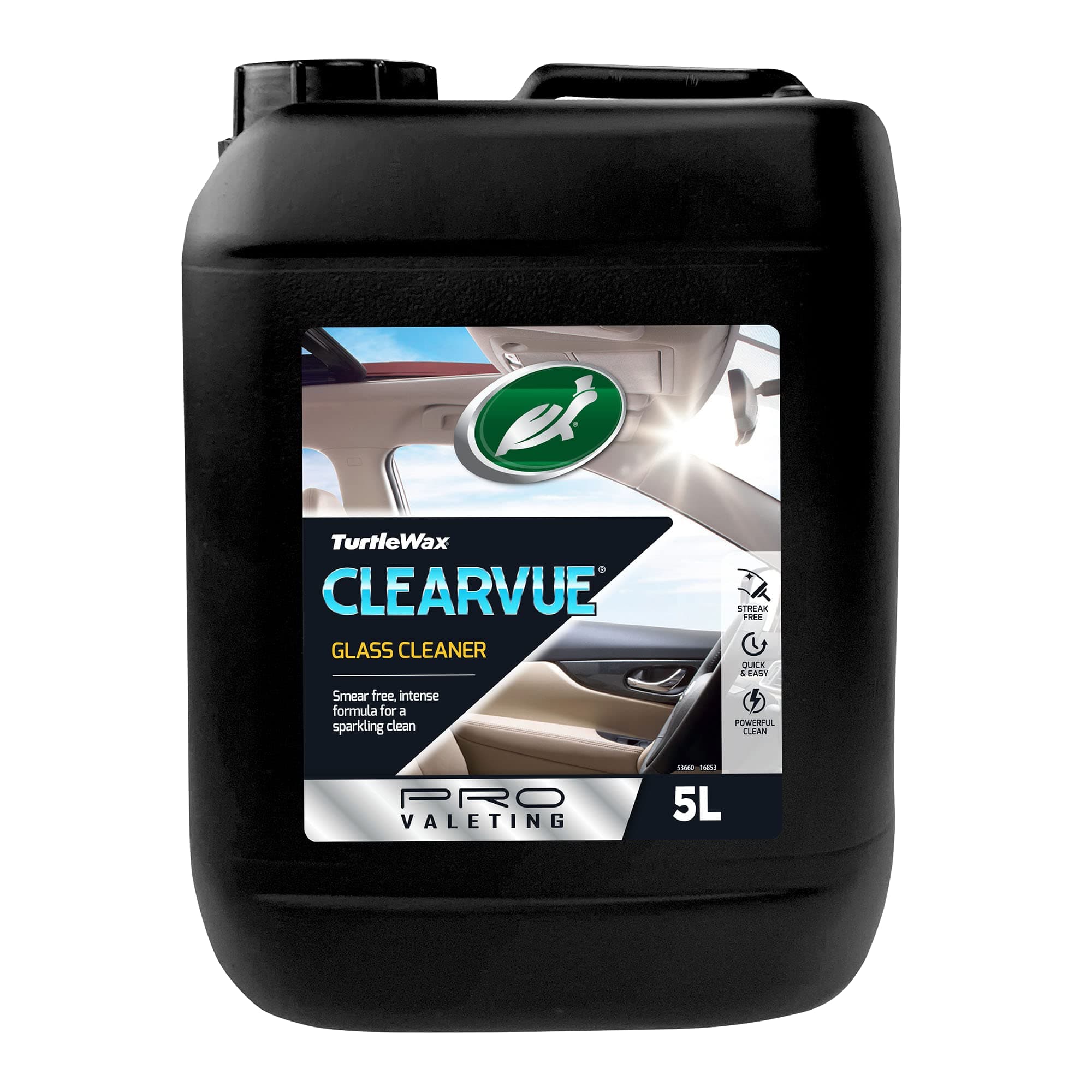 Turtle Wax 51781 Clearvue Car Glass Window Cleaner (5L)