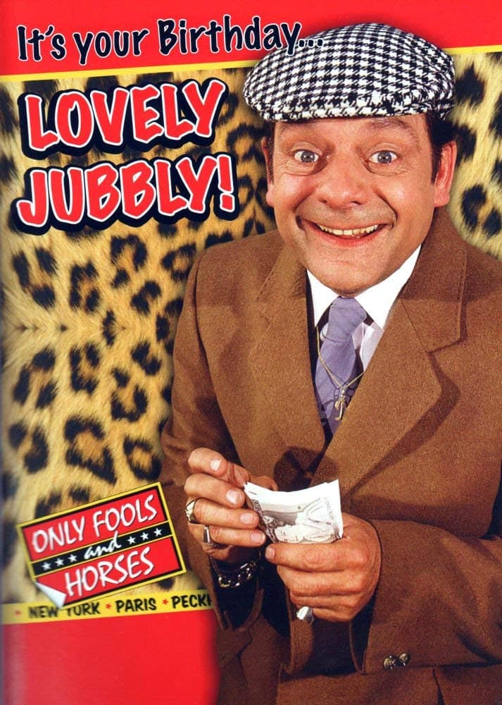 ONLY FOOLS AND HORSES Sound Greeting Card