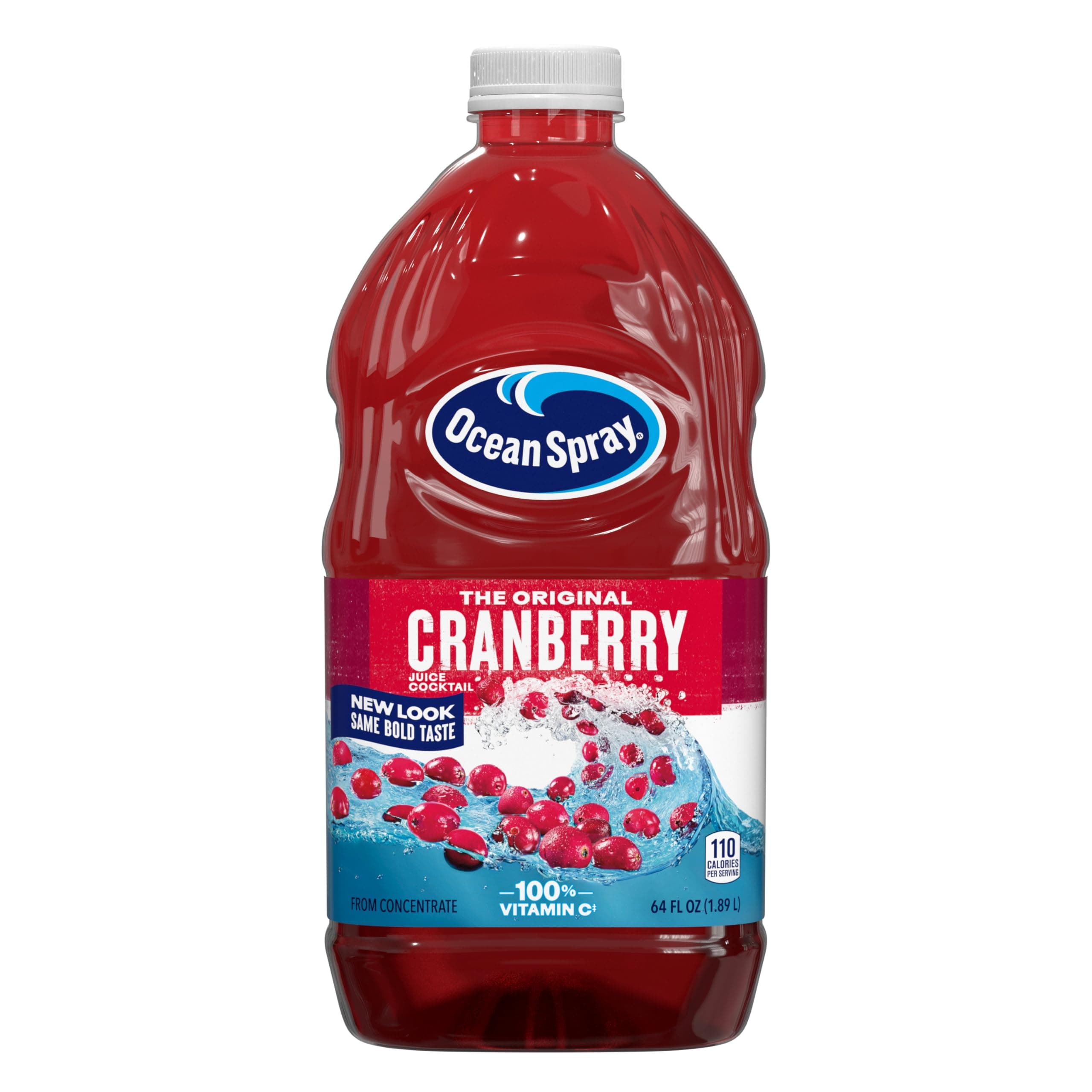 Ocean Spray Cranberry Cocktail Juice, 64-Ounce Bottles (Pack of 8)
