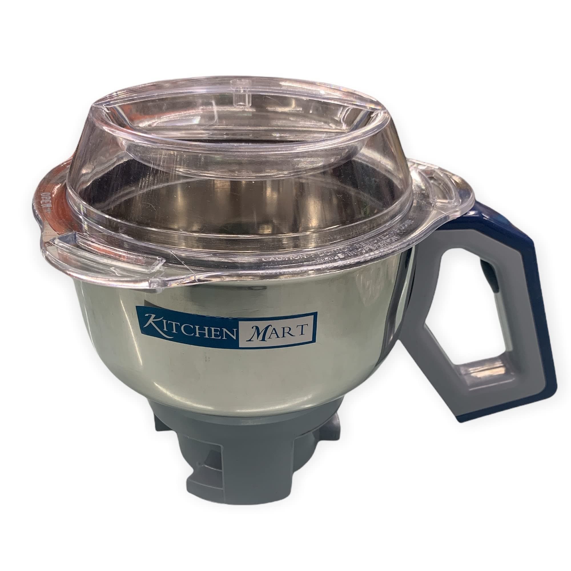 Kitchen Mart Spares compatible with Preethi Xpro Mixer Grider (MGA198) mixer Grinder (Small Jar 750ML)