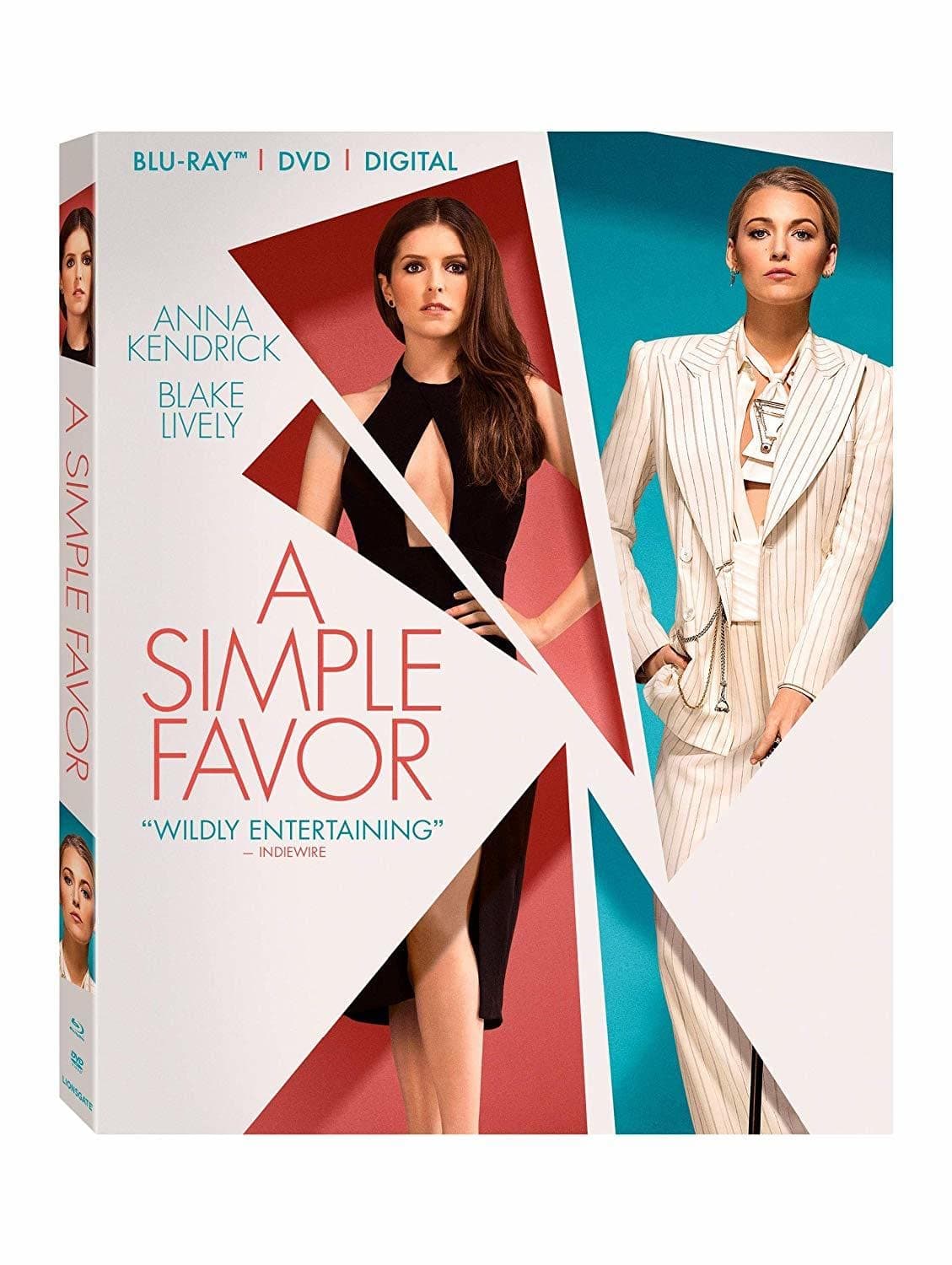 A Simple Favor - DVD, BLURAY, Digital