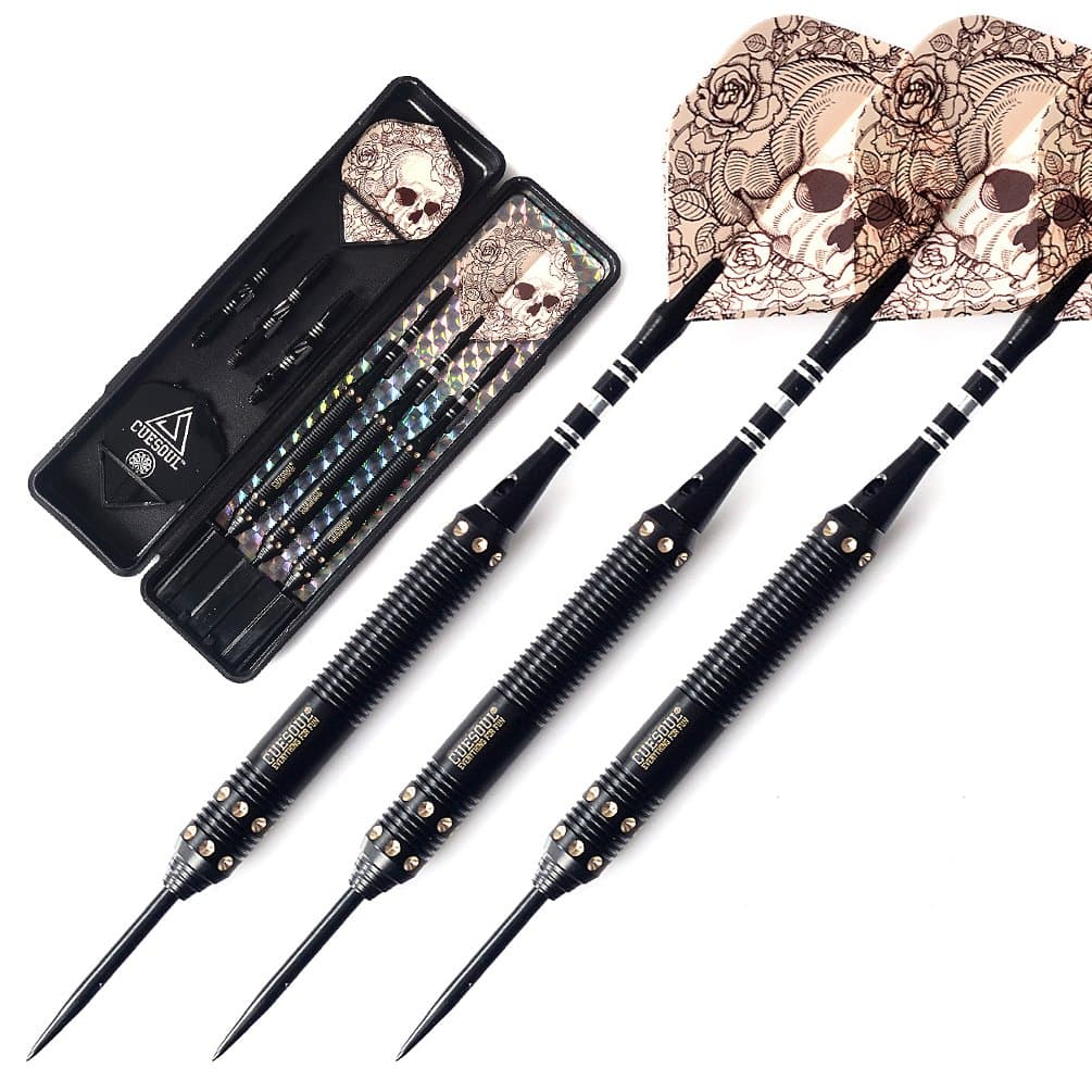 Dragon Deluxe Brass Steel Tip Darts Pack 21 23 25 Grams Darts Set-004 F004 21 Grams