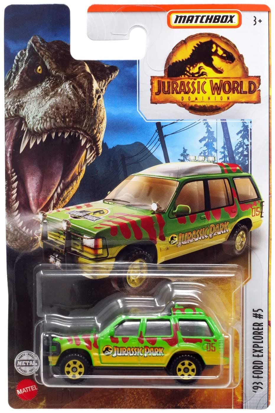 Matchbox 2022 - '93 Ford Explorer #5 - Jurassic World Dominion