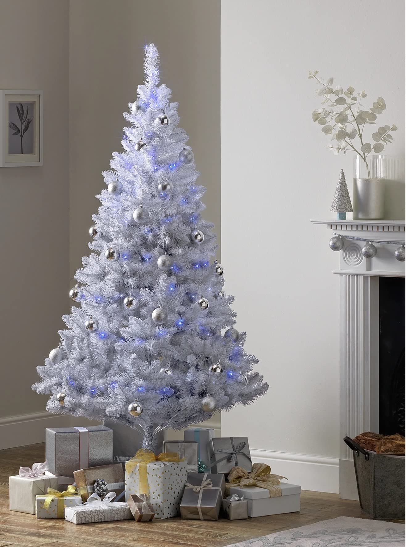 Habitat 6ft Christmas Tree - Grey Ombre