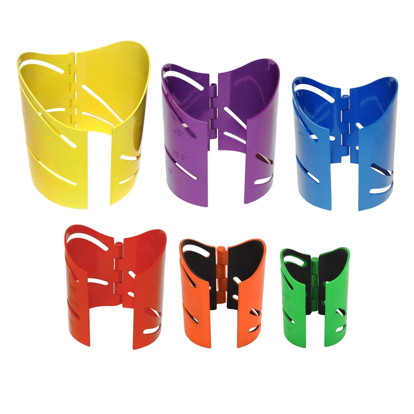 6Piece Magnetic Metal Pipe Cutting Guide Kit, Steel